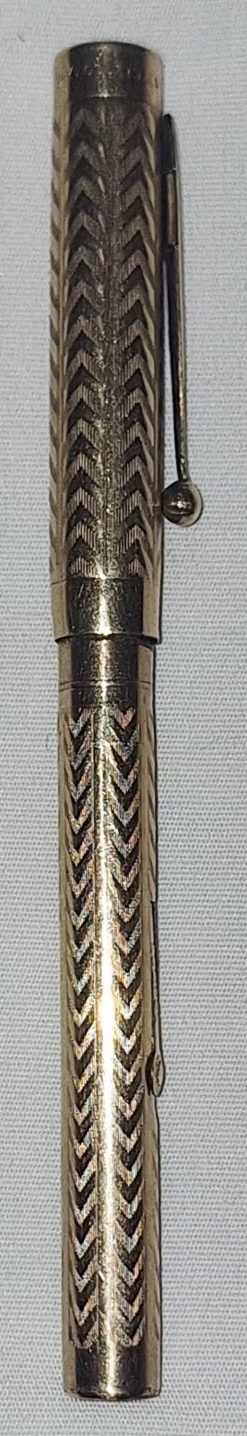 1917 ECLIPSE 14K GOLD FILLED FOUNTAIN PEN  14KT GOLD MABIE TODD & CO NIB