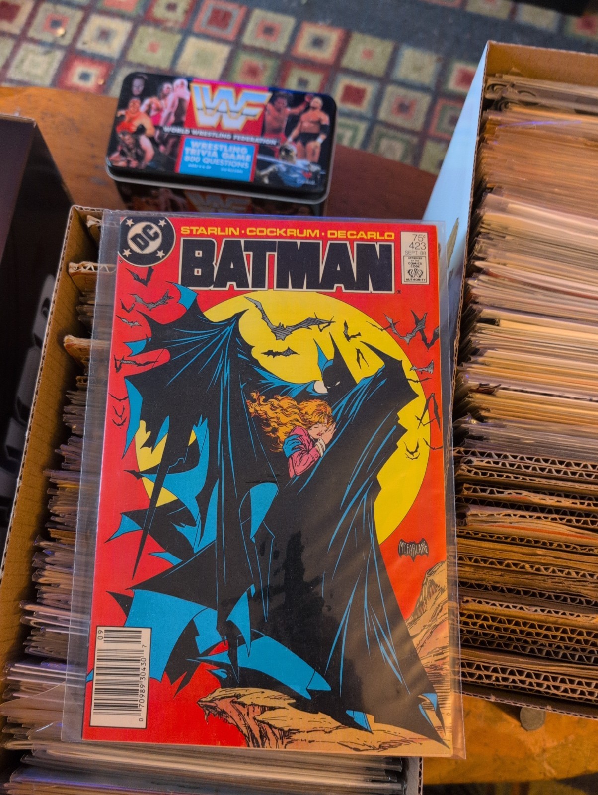 Batman #423 Newsstand Variant (DC Comics September 1988)