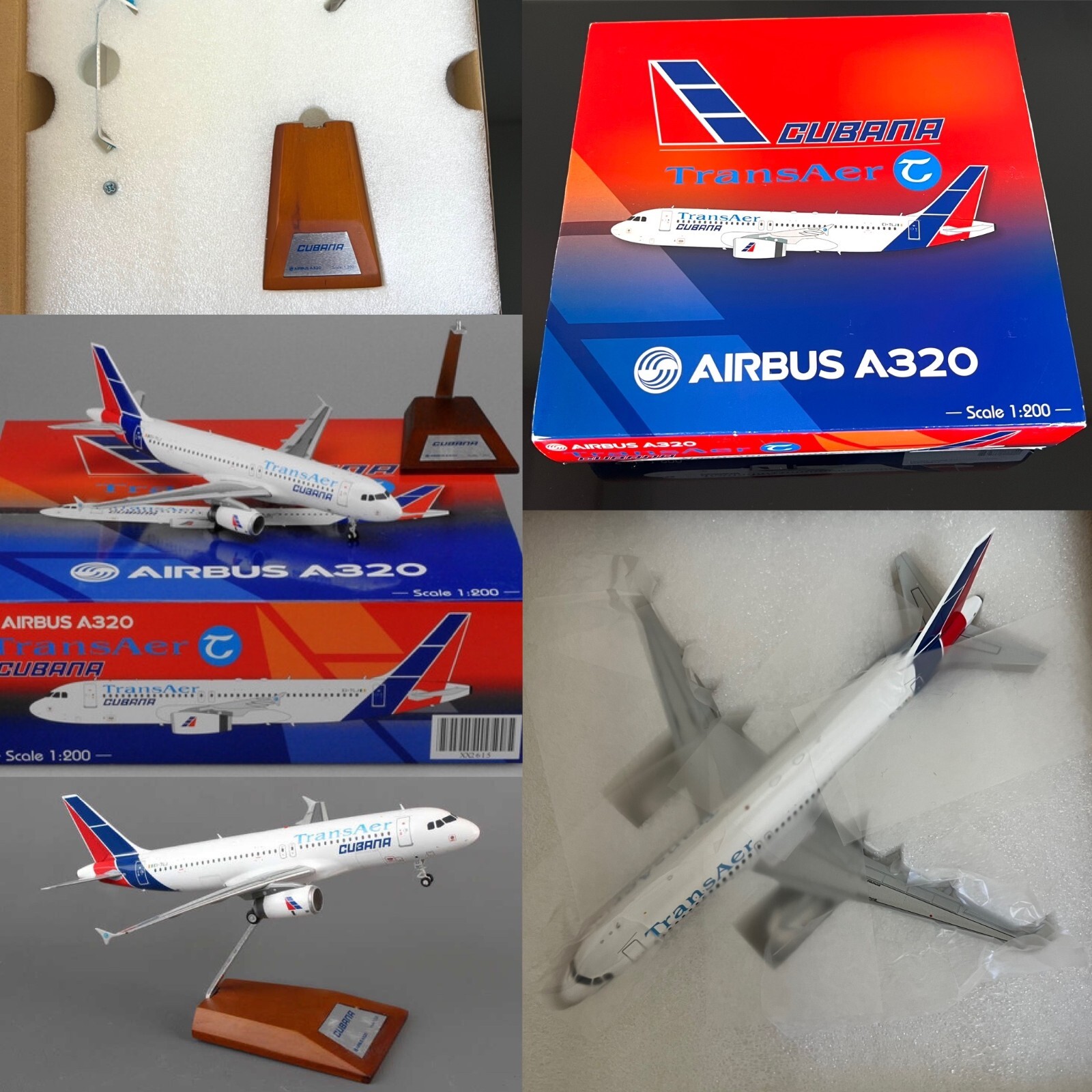 1/200 JC Wings A320 Cubana 
