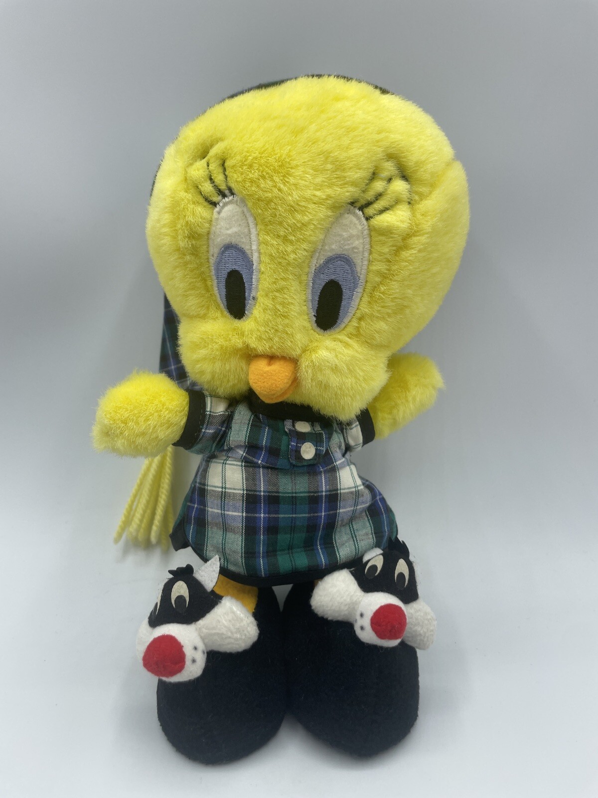 Tweety Bird Plush Warner Brothers Studio 1995 Bedtime Toy Plush Animal 9”