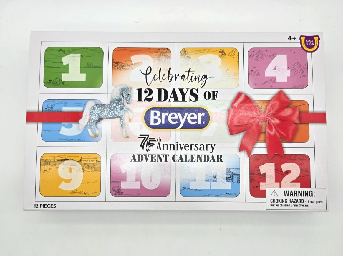 Breyer's 75th Anniversary Edition Celebrate 12 Days of Breyer Model # B-HP-10325