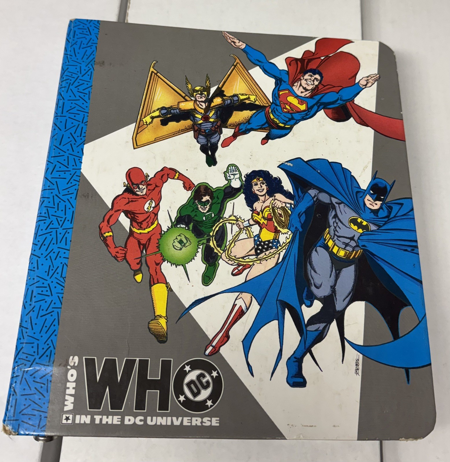 Who’s Who In The DC Universe BLUE Binder And 60+ Loose Leaf  Pages