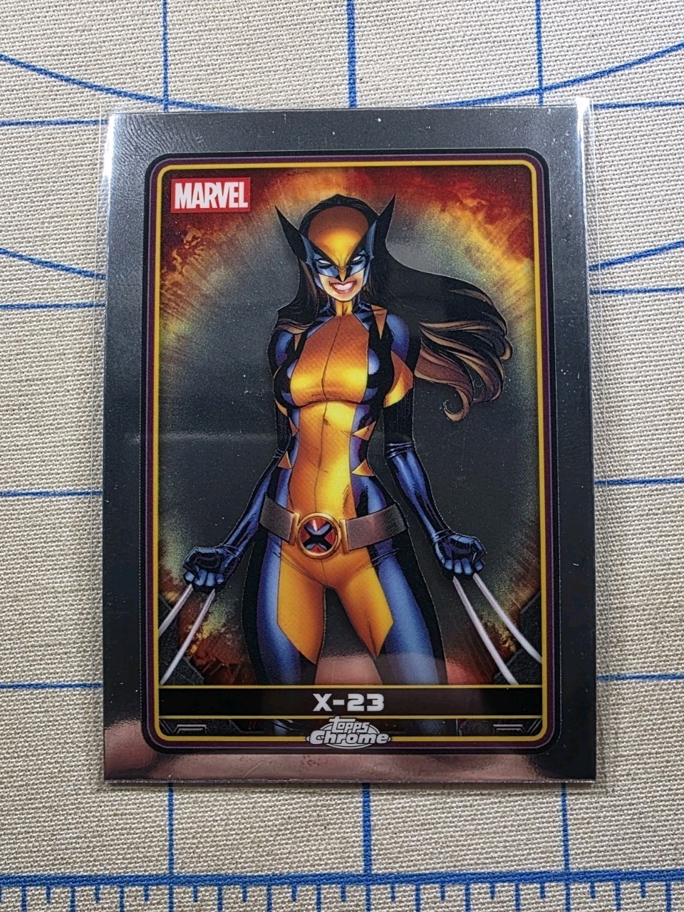 Topps Chrome Marvel Deadpool - X-23 #15 - Base Card Topps Chrome Marvel Deadpool - X-23 #15 - Base Card