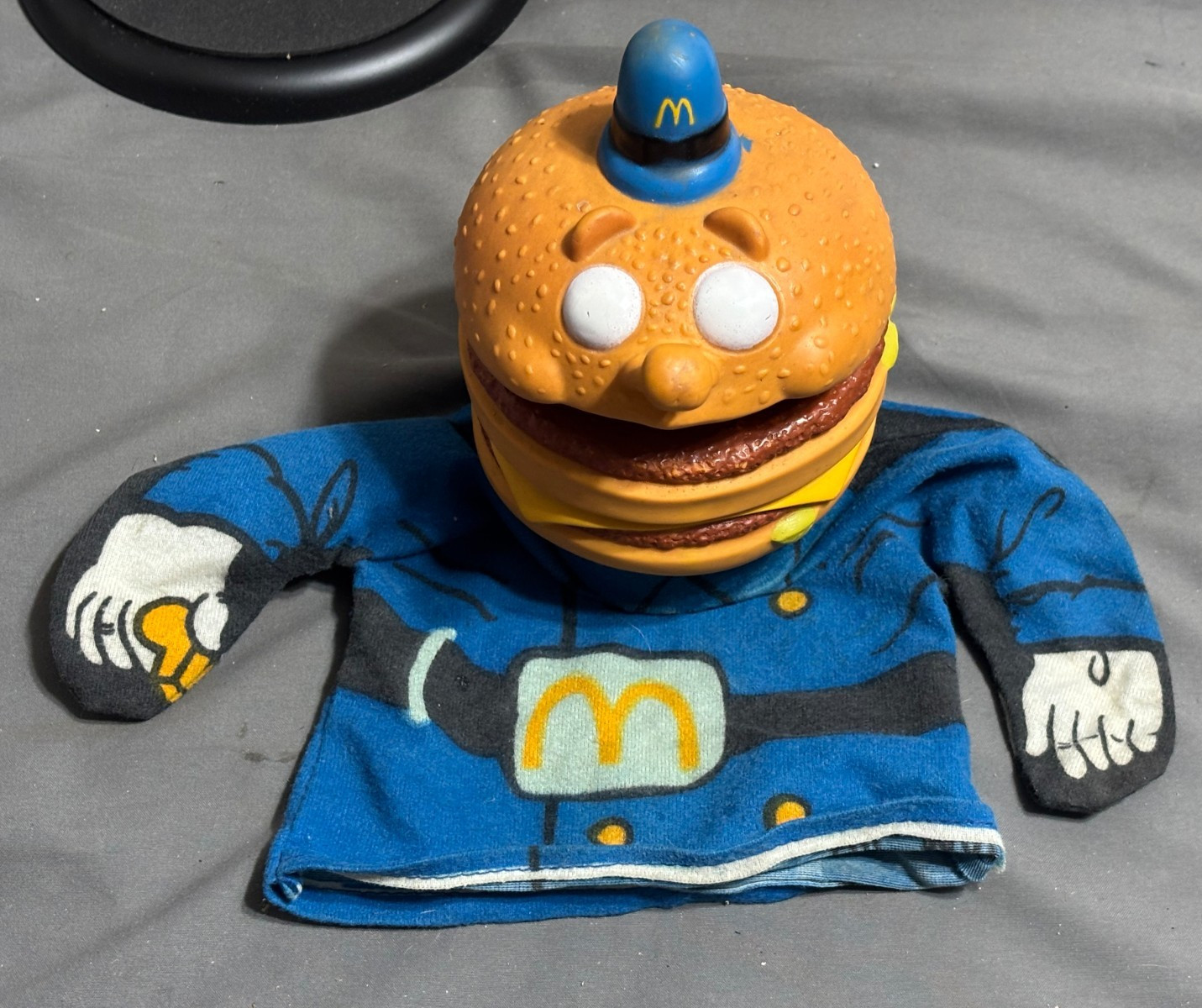 Vintage 1973 McDonalds Milton Bradley OFFICER BIG MAC POLICE Hand Puppet