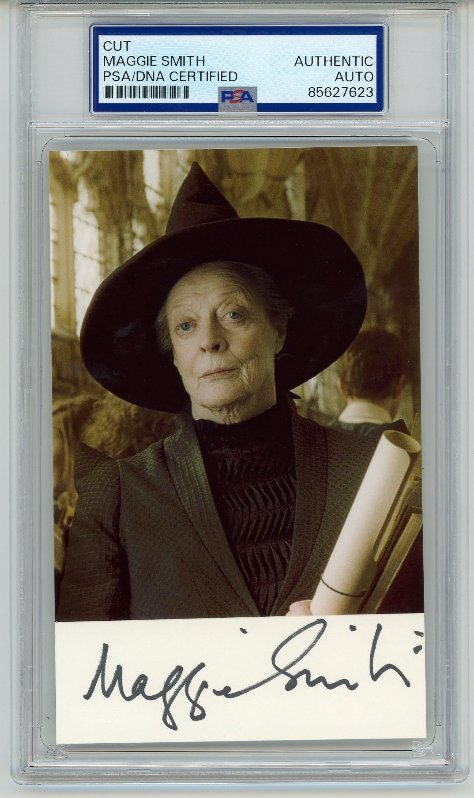 Maggie Smith ~ Signed Autographed Minerva McGonagall Harry Potter ~ PSA DNA