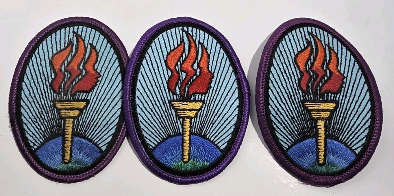 Vintage LDS Young Women\'s Patches (3) Mormon Church Of Jesus Christ Christian