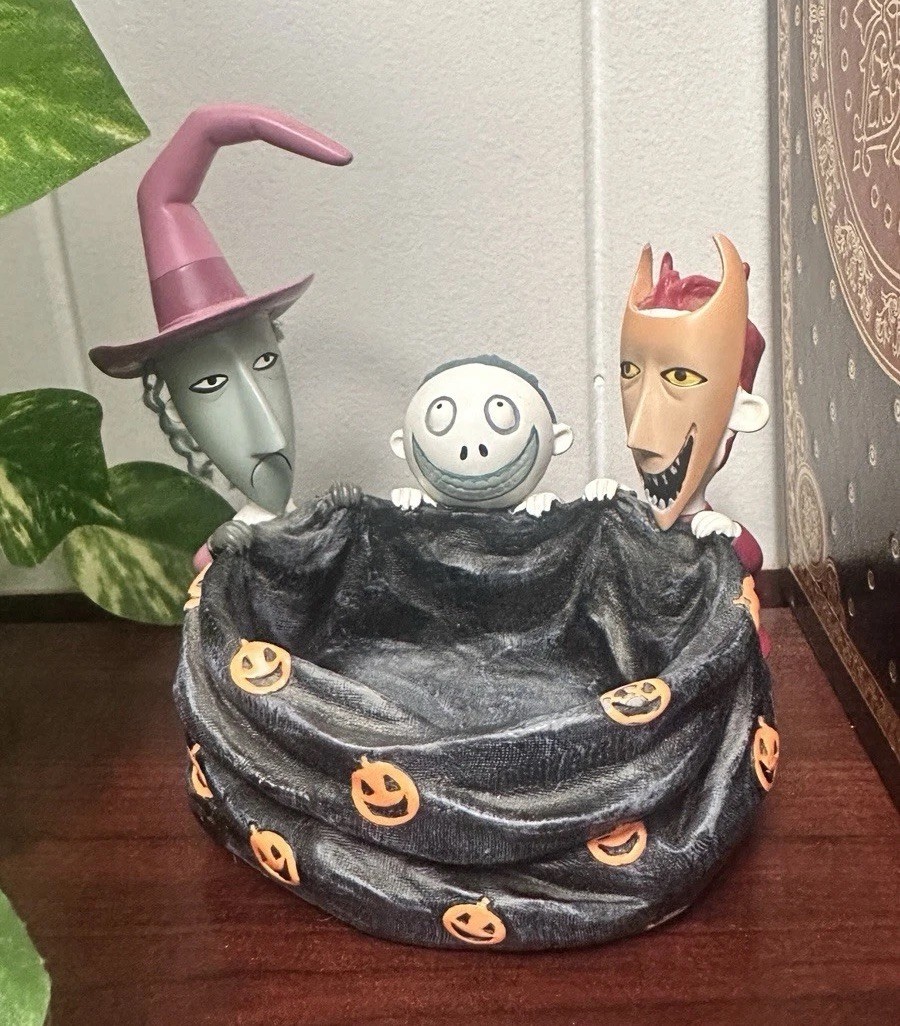 Rare Vintage Nightmare Before Christmas Lock Shock Barrel Paper Clip Disney