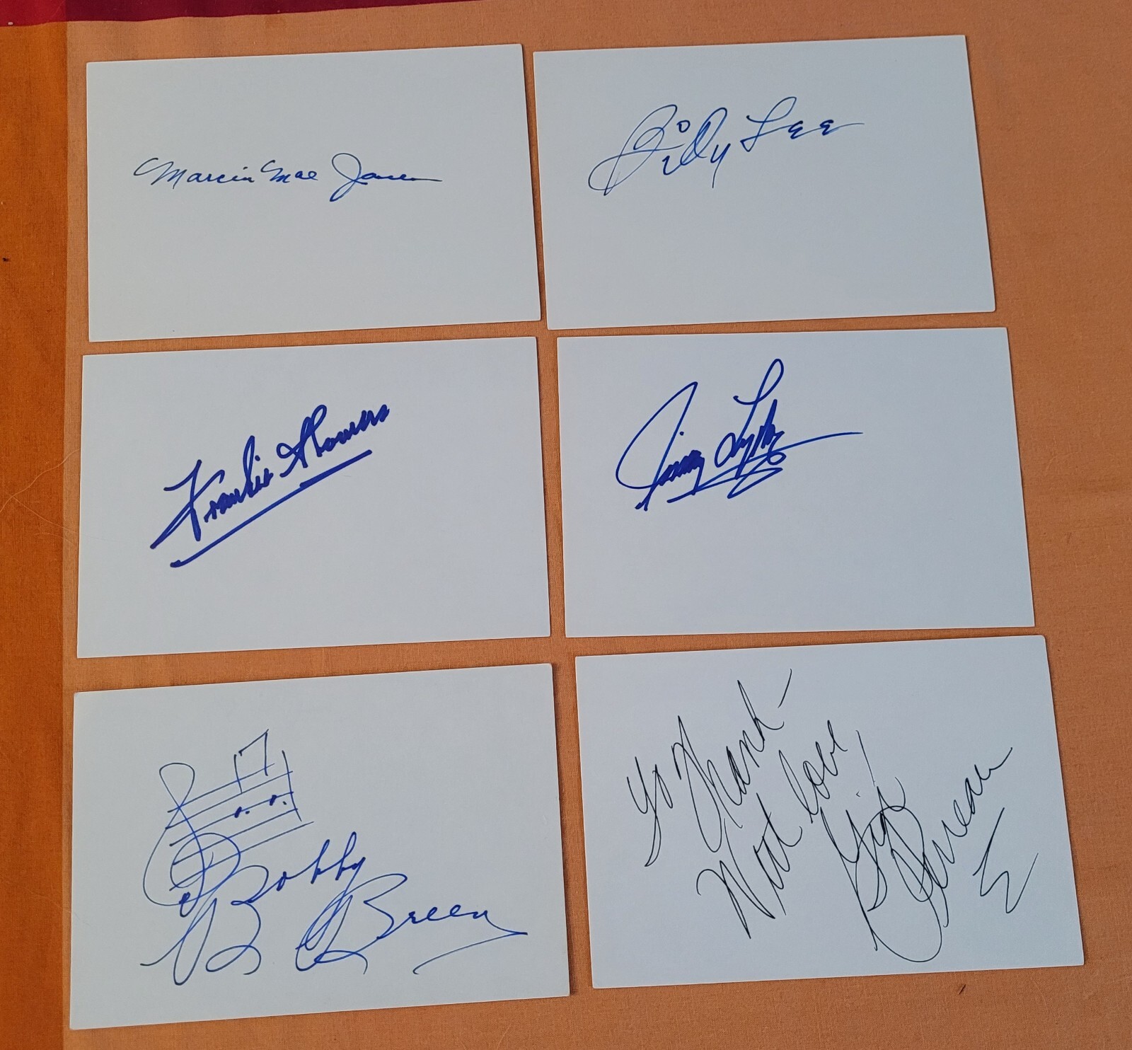 HUGE LOT CHILD ACTOR AUTOGRAPHS VINTAGE SIGNED CARDS WOW 21 IN TOTAL