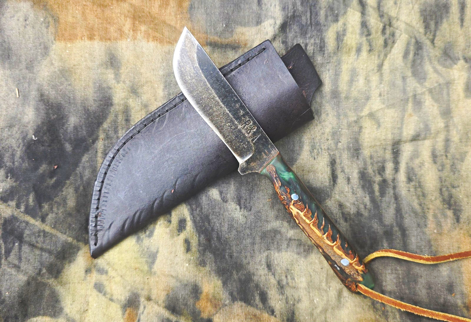 R&A Custom Handmade Knife USA Pops Procut Steel Field Scalpel R&A Custom Handmade Knife USA Pops Procut Steel Field Scalpel