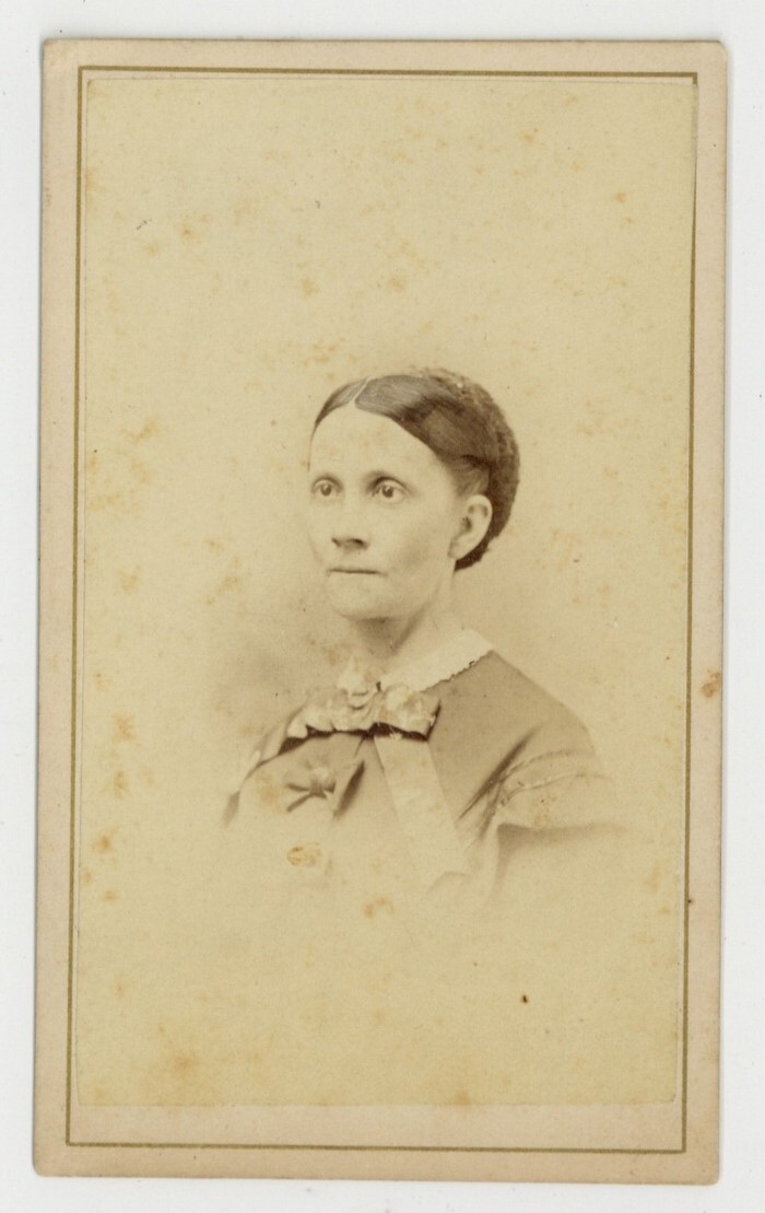 James Ball African American Photographer 1860 Lady Portrait CDV Photo Black JP 