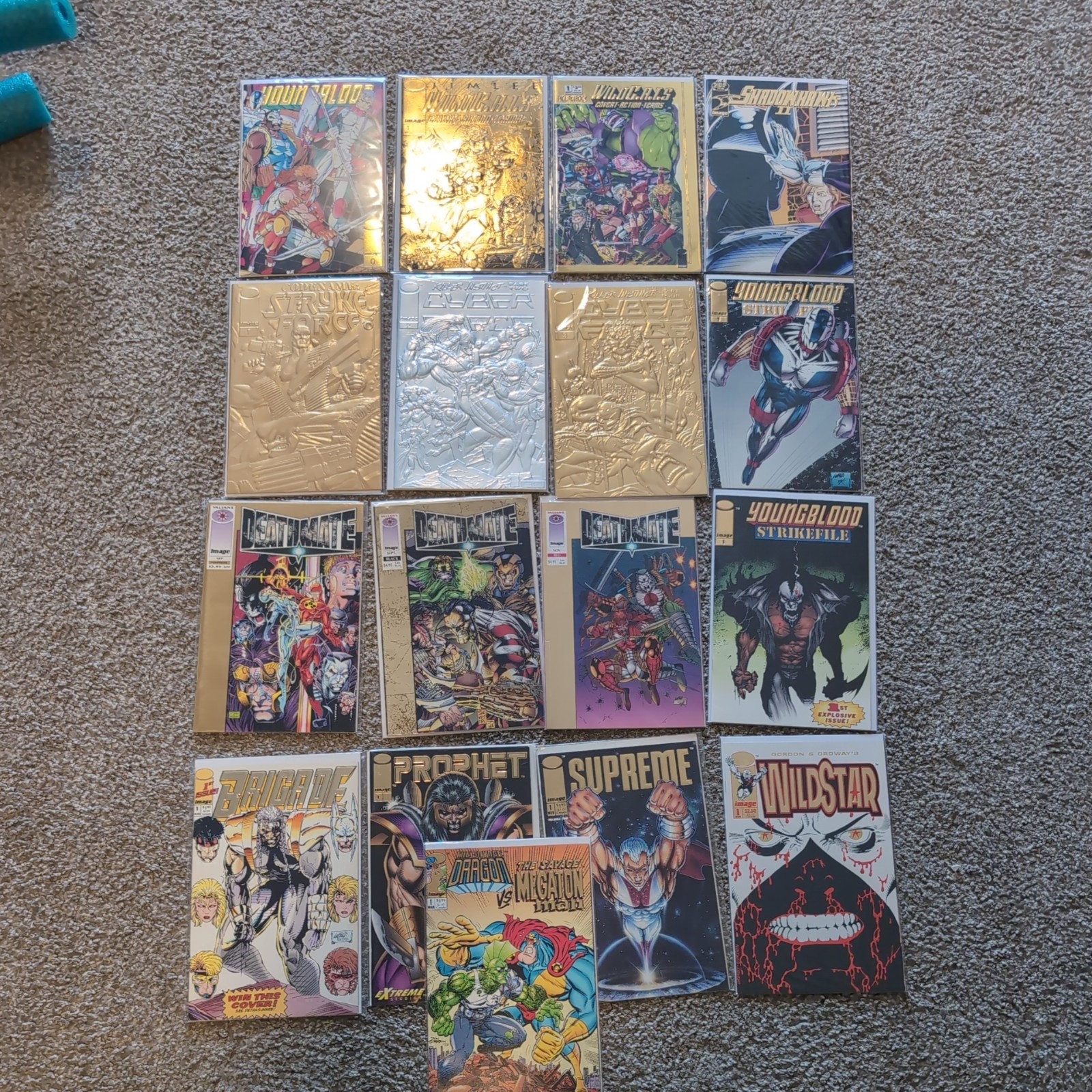 Image Comics Gold lot of 17 WILDC.A.T.S. 1 cyberforce prophet youngblood + more