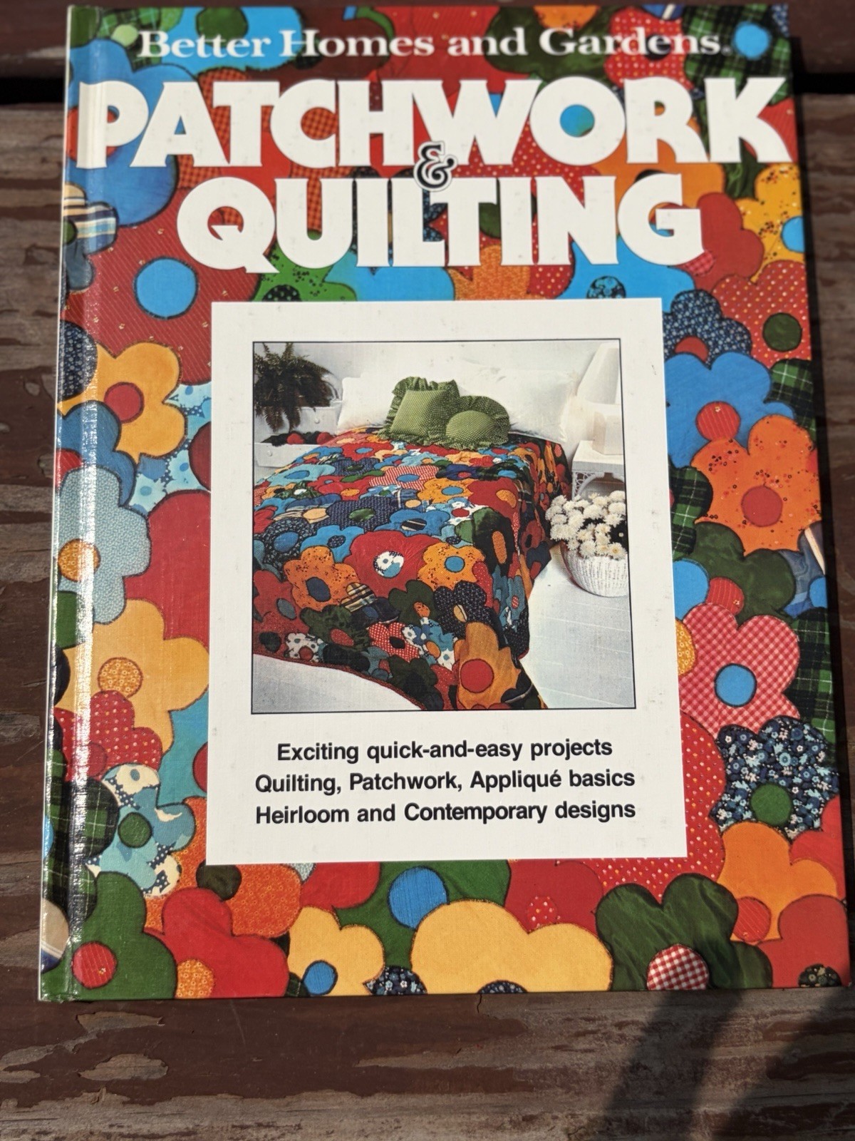 Better Homes and Gardens Patchwork & Quilting Book 1977 Vintage Original