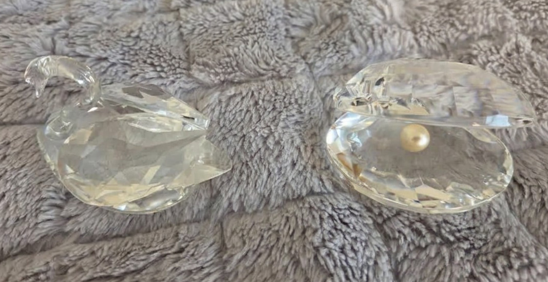 Vtg Swarovski Crystal Lot: 3\