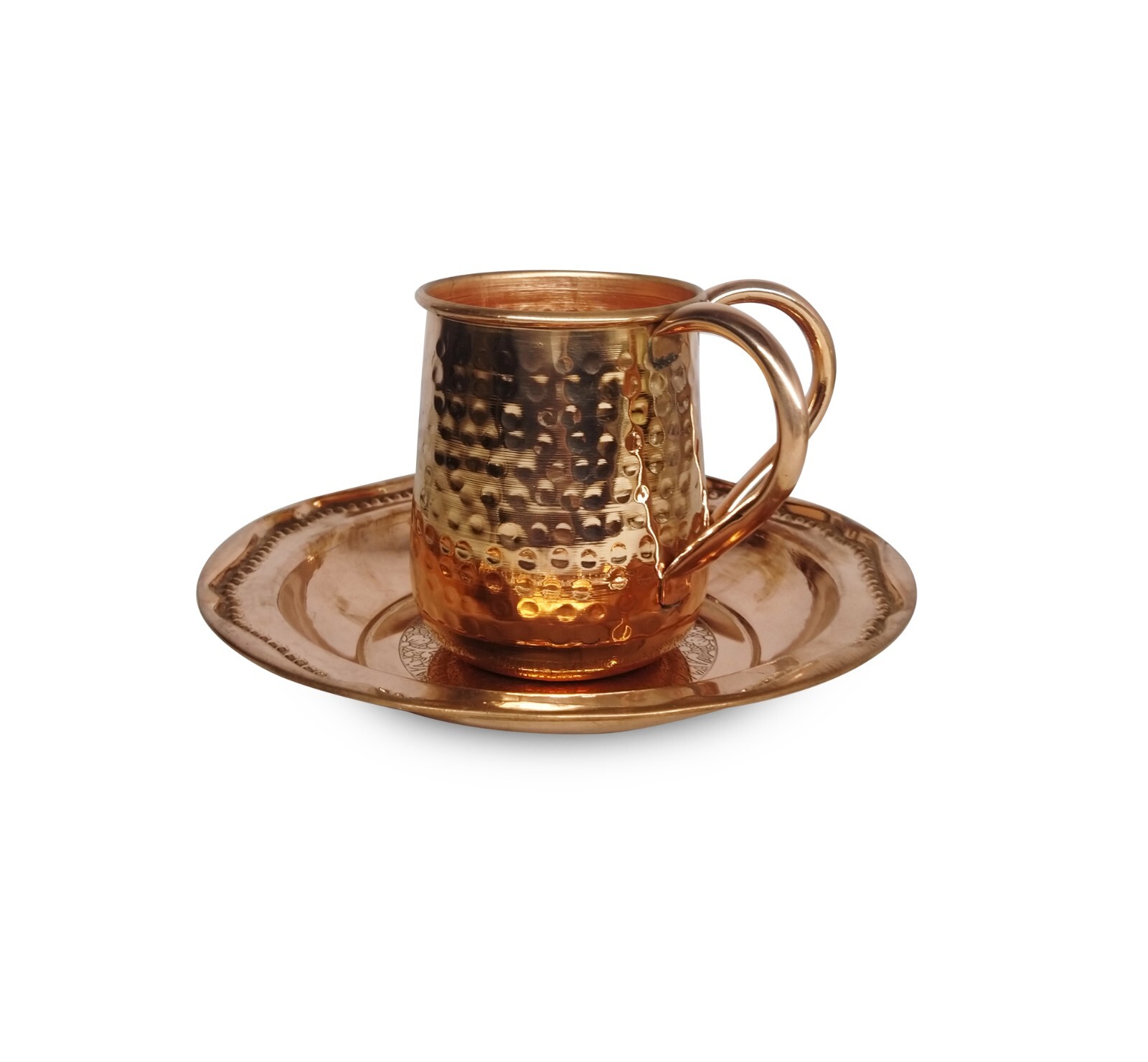 New Pure Copper Netilat Yadayim Cup with Plate Kosher Negel vasser wash cup New Pure Copper Netilat Yadayim Cup with Plate Kosher Negel vasser wash cup