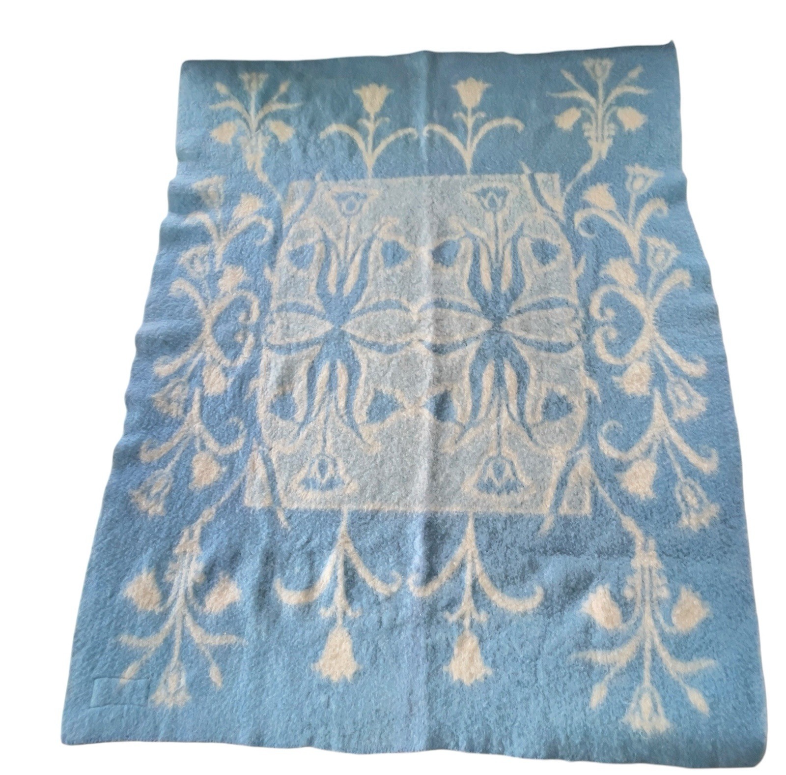 Vintage Van Wyk Heavy Wool Health Blanket 83