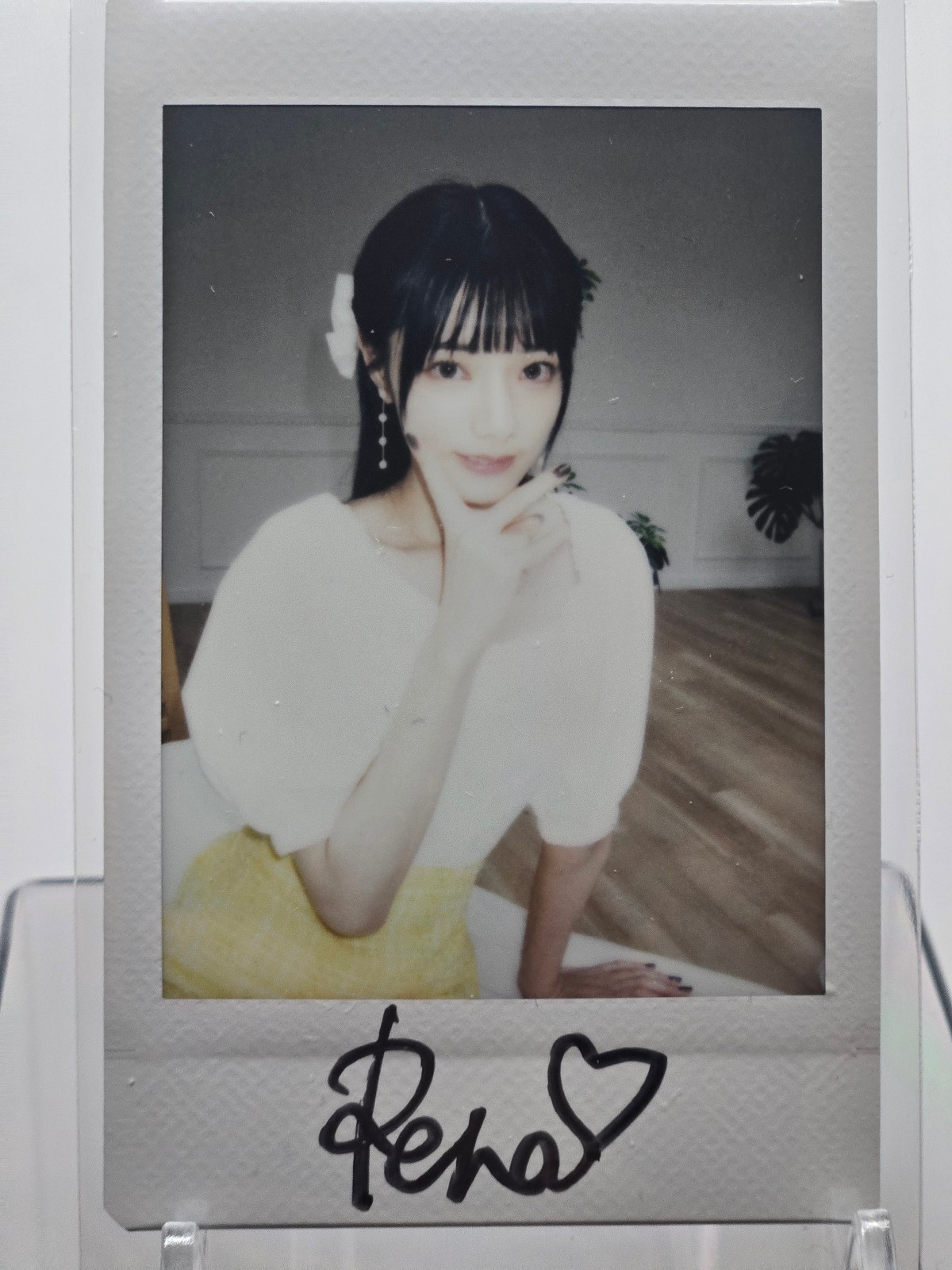 Miyashita Rena 宮下玲奈 Auto Autographed Instax Signed Cheki Photo Japanese AV Idol