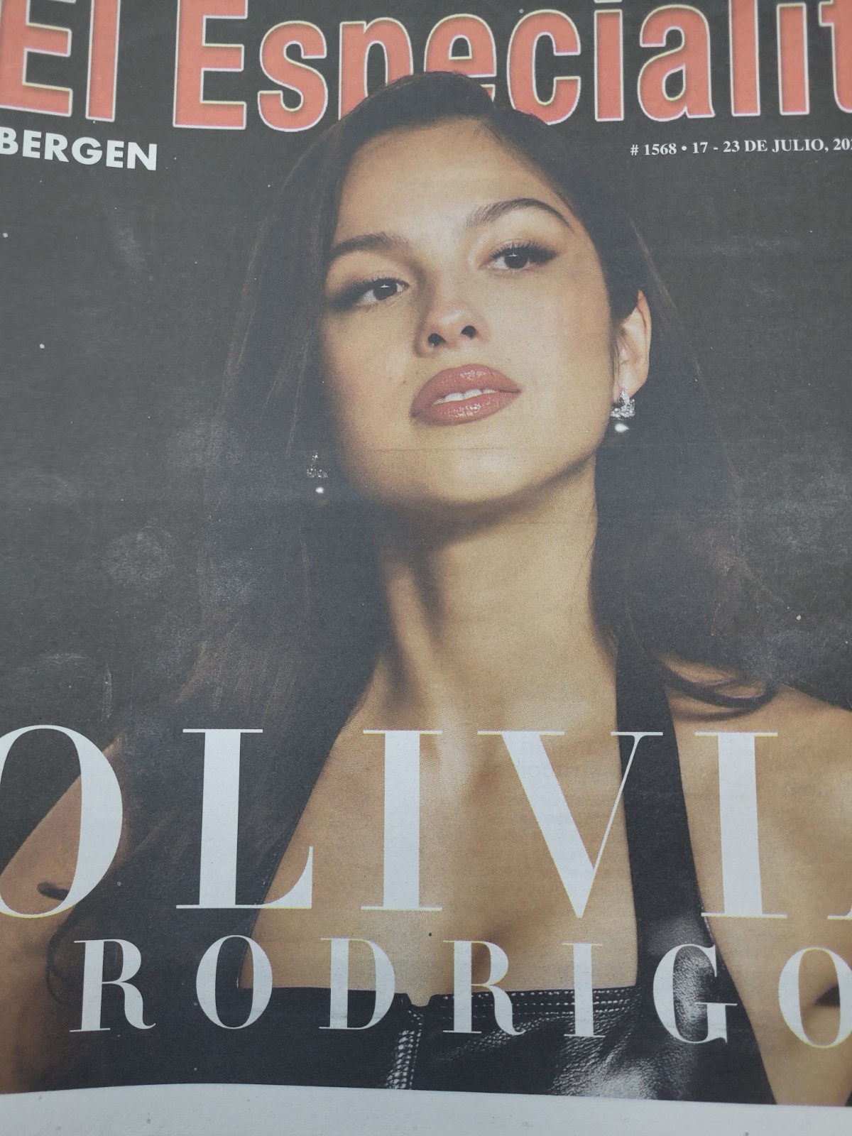 OLIVIA RODRIGO EL ESPECIALITO JULY 2026