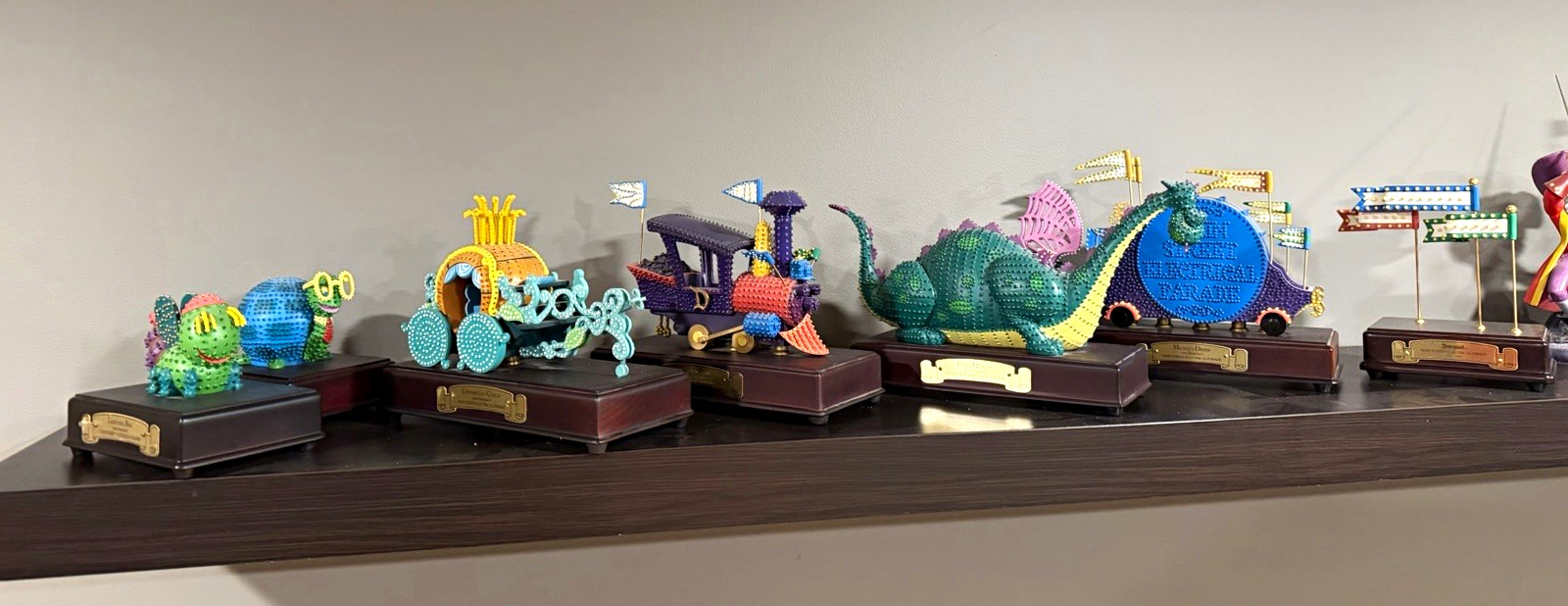 WDCC  Main Street Electrical Parade 7pc Set