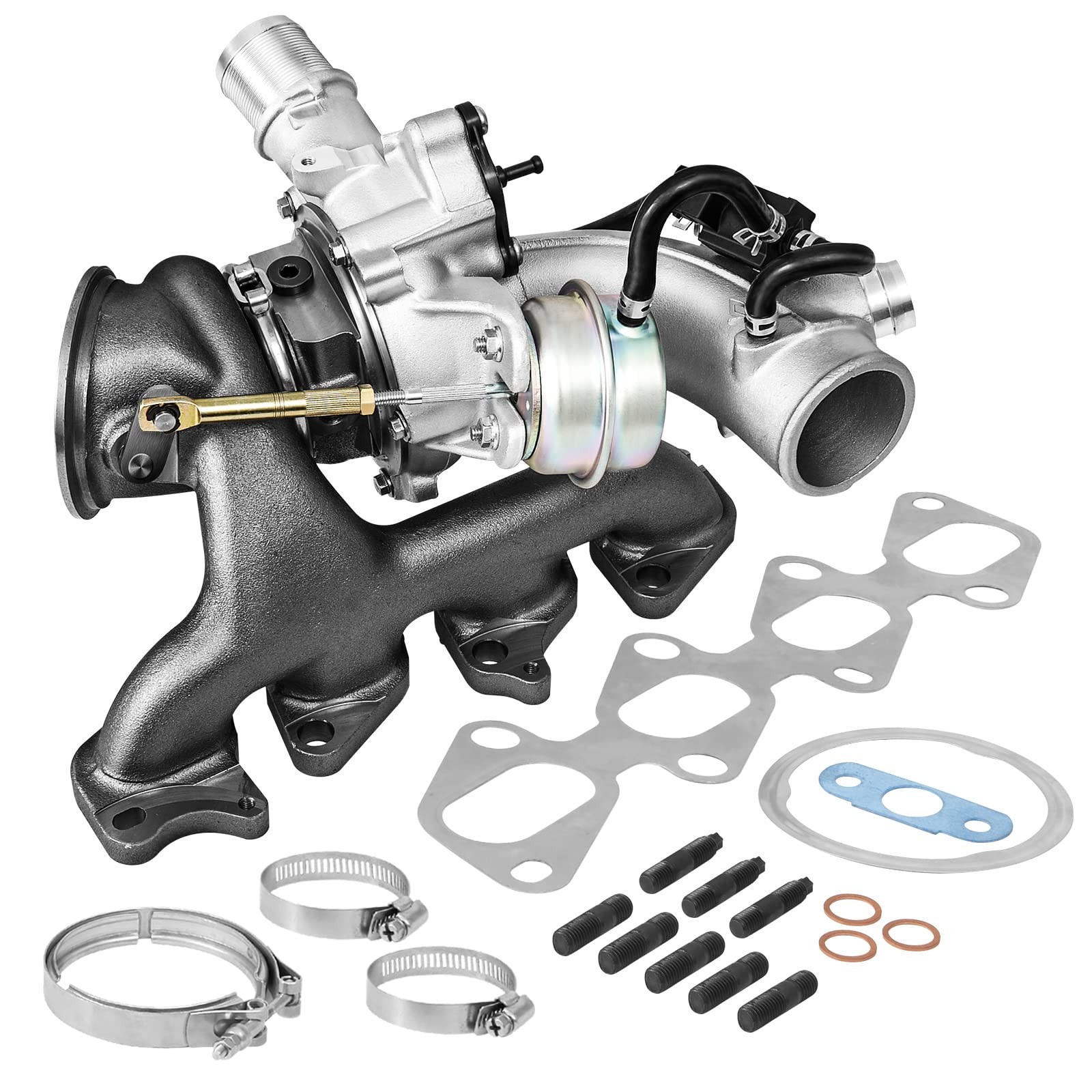 1.4L Turbocharger with Gaskets Repair Kit, GT1446 Replacement Turbo