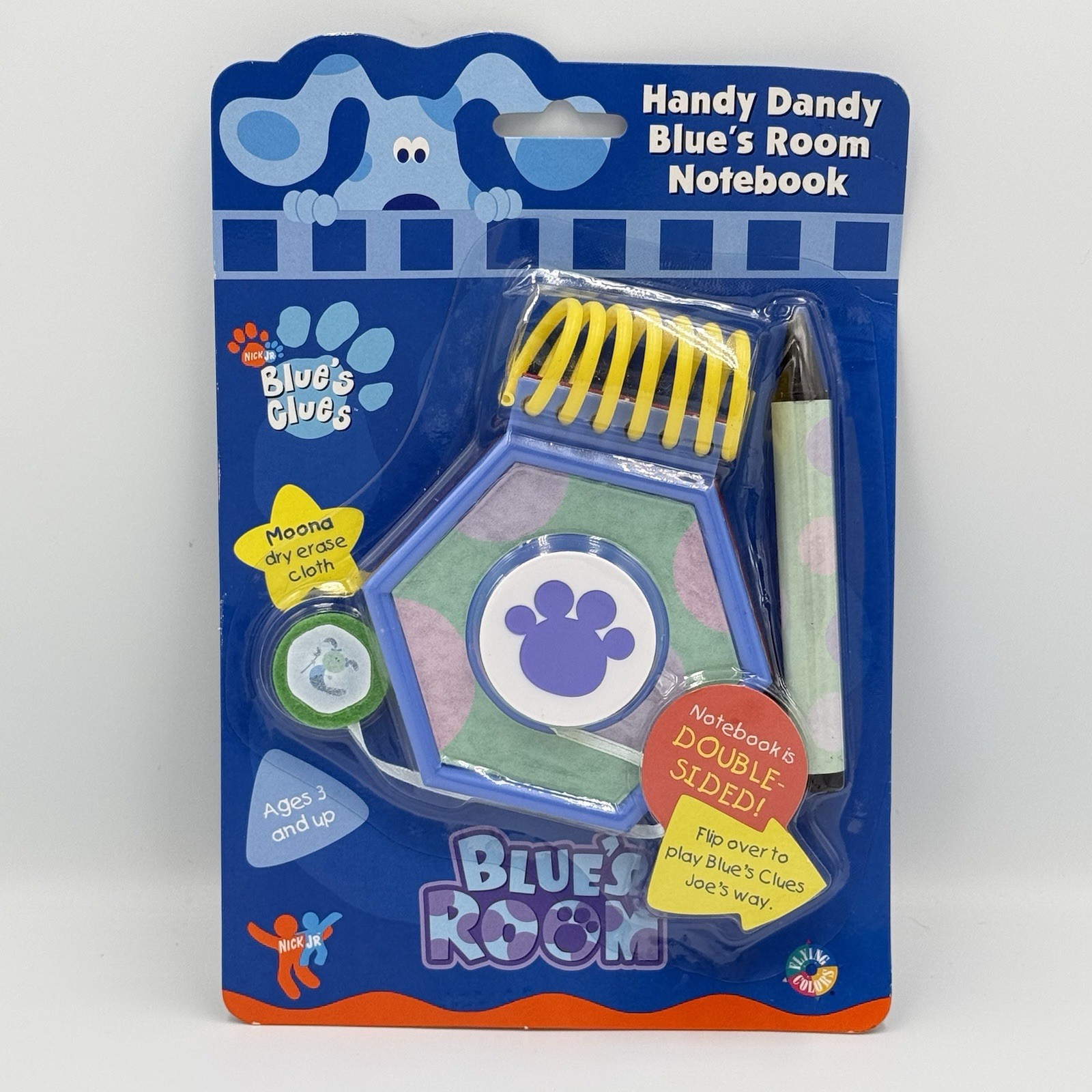 NEW Blue’s Clues Handy Dandy Blue’s Room Notebook 2003 Vintage Sealed HTF NEW Blue’s Clues Handy Dandy Blue’s Room Notebook 2003 Vintage Sealed HTF