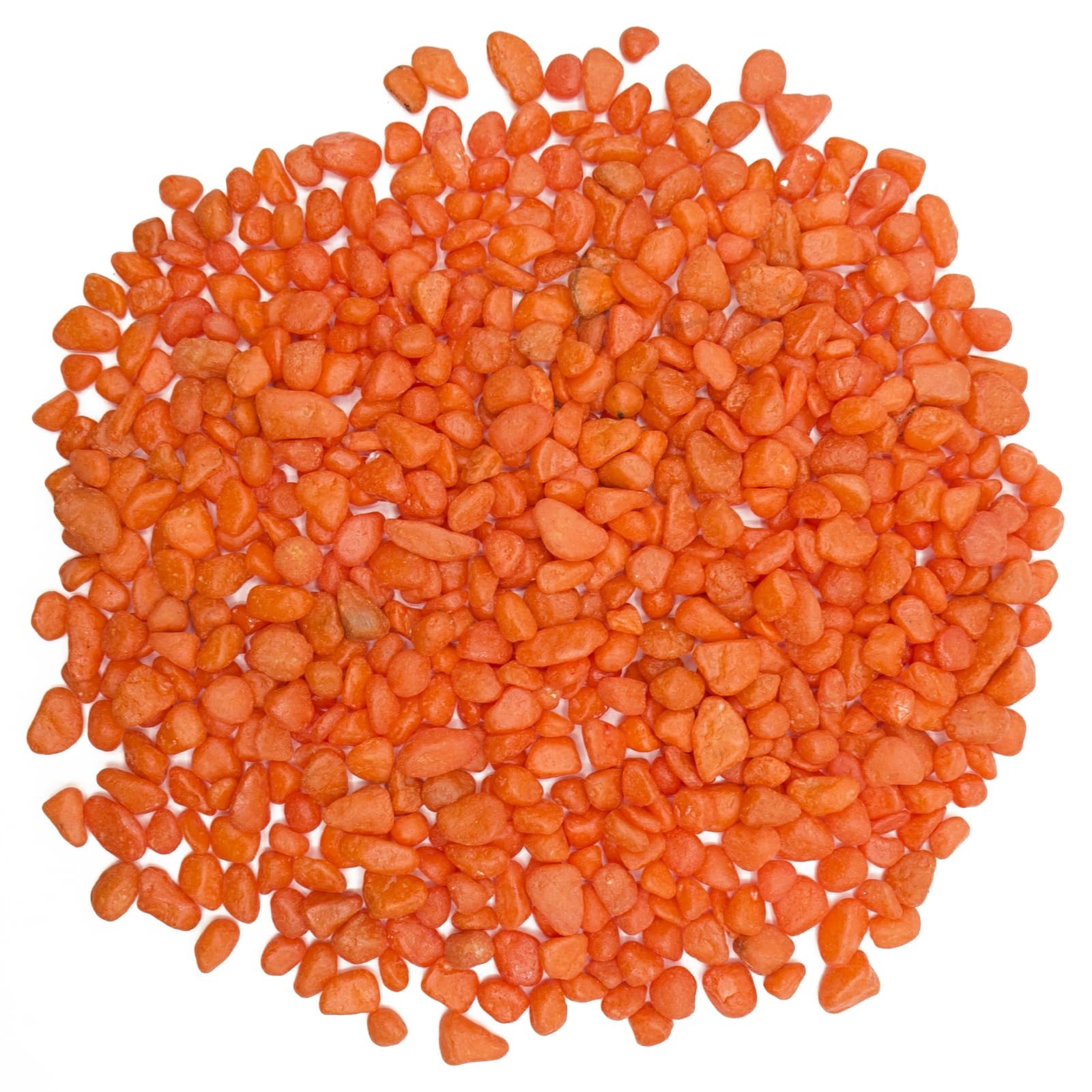 Orange Pebbles for Crafts, 0.9 Pound Natural Polished Aquarium Gravel, Decorativ Orange Pebbles for Crafts, 0.9 Pound Natural Polished Aquarium Gravel, Decorativ