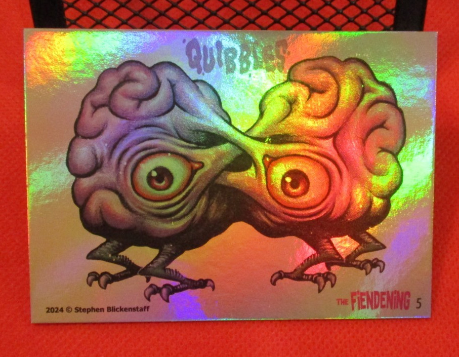 2024 FUNNY FIENDS 2ND SERIES THE FIENDING RAINBOW FOIL SINGLES**PICK YOUR #\
