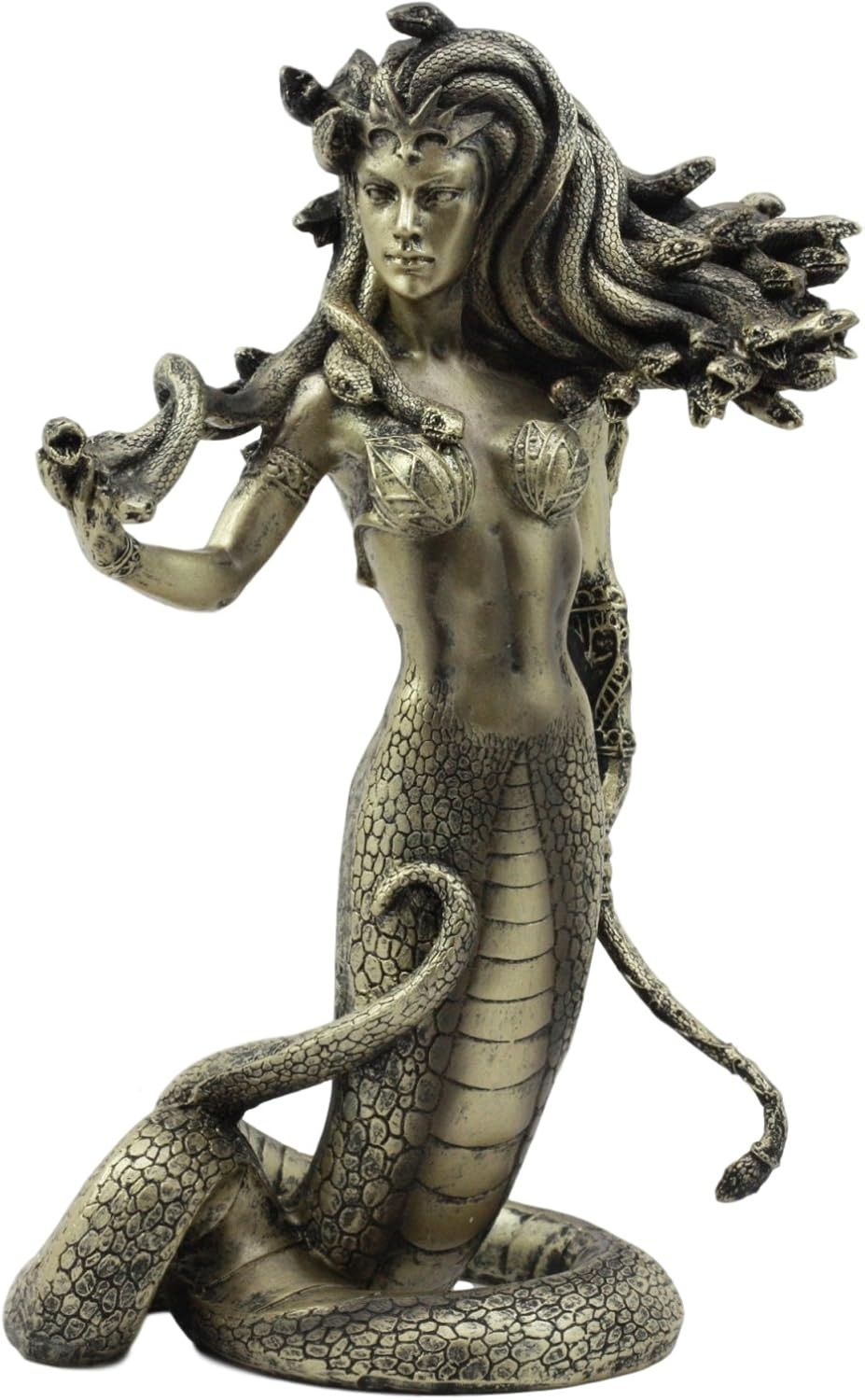 Ebros Greek Mythology the Seductive Spell of Medusa Statue 8\