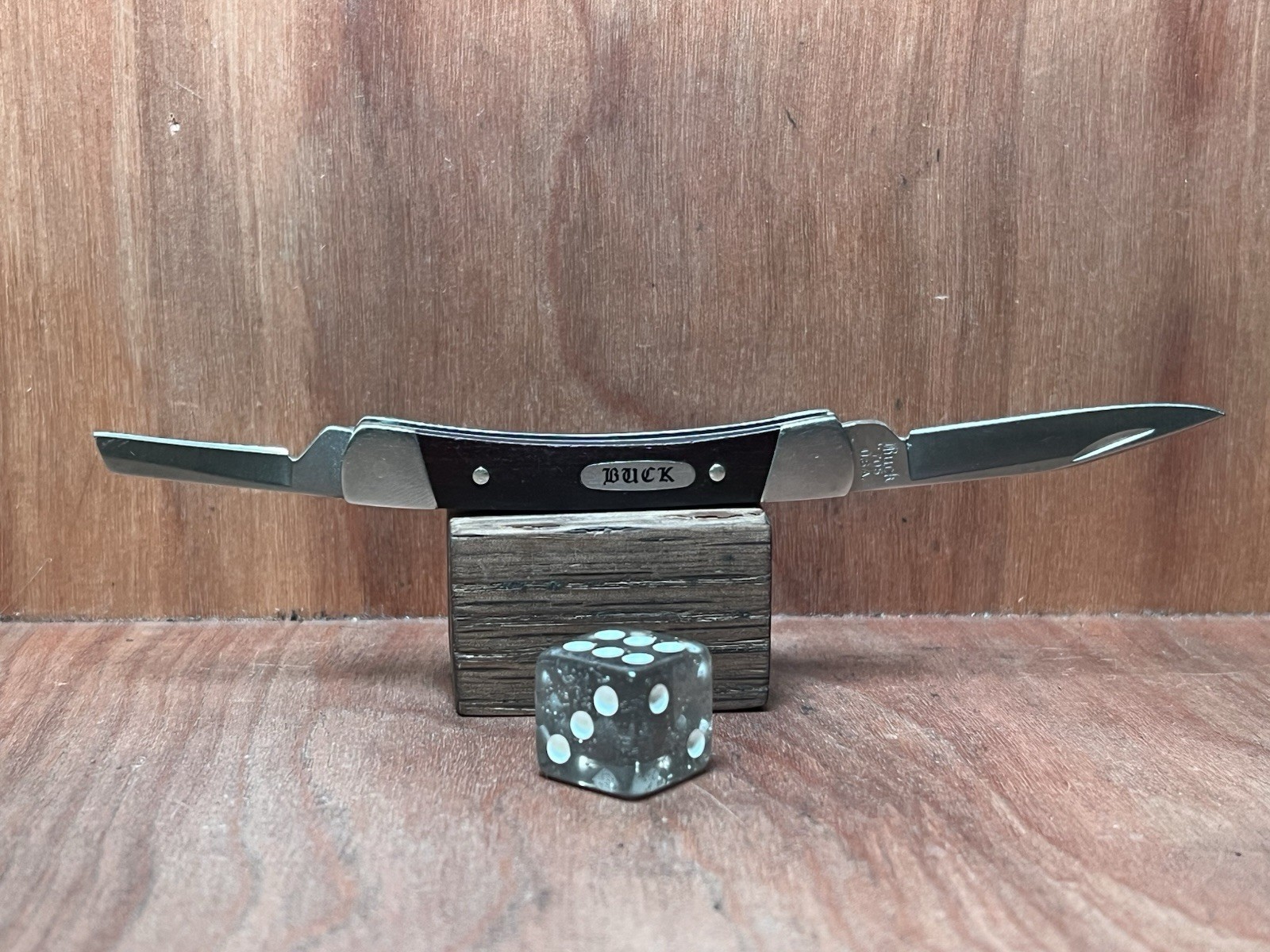 Vintage Buck USA 705 Pony/Amigo 2 Blades Wood Handle EXCELLENT Vintage Buck USA 705 Pony/Amigo 2 Blades Wood Handle EXCELLENT