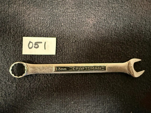 Vintage Craftsman 13mm Combination Wrench 12 point -VA- 42917 Forged in USA