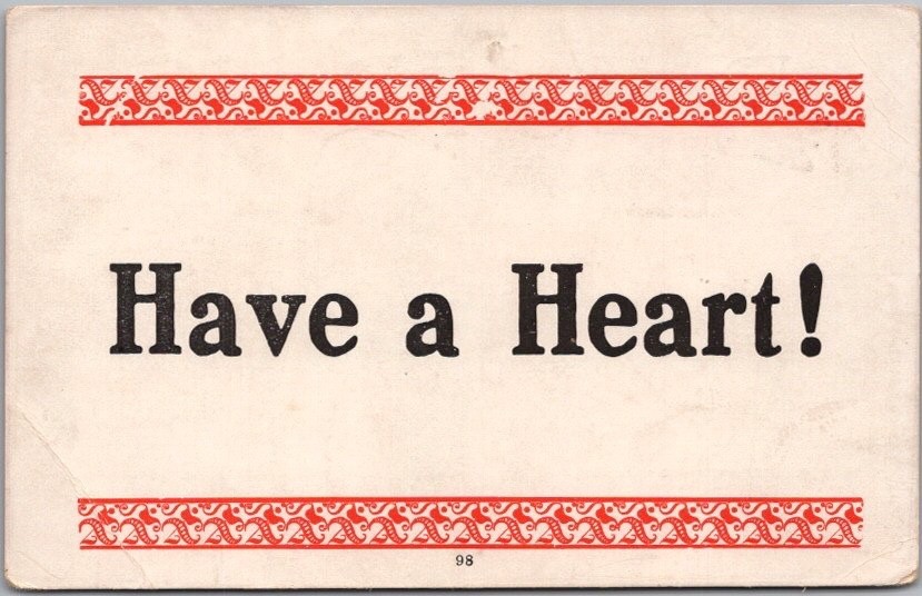 c1913 Comic Saying Postcard \
