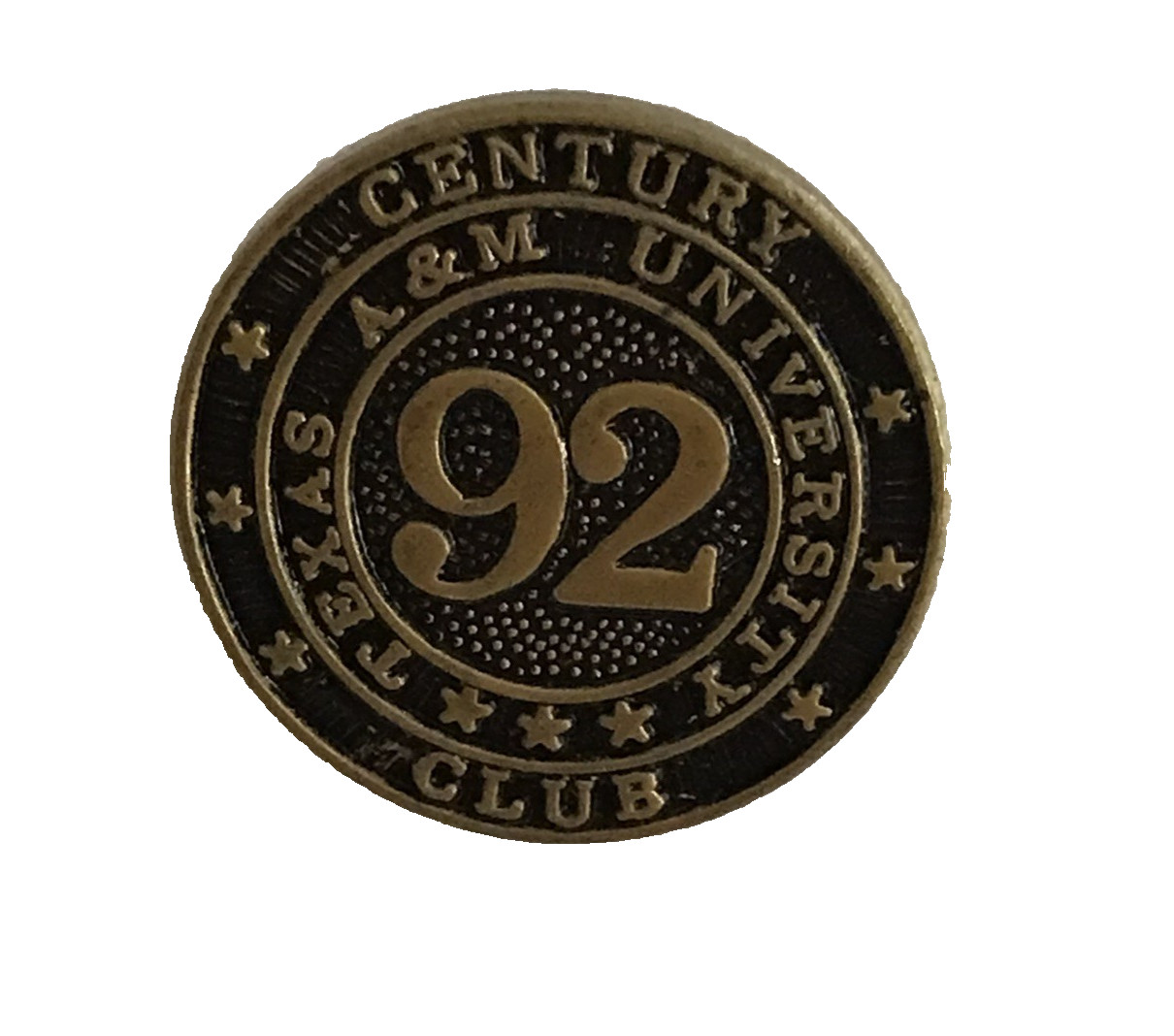 Texas A&M University 1992 Century Club Lapel Hat Pin Tie Tack Aggies Collectible Texas A&M University 1992 Century Club Lapel Hat Pin Tie Tack Aggies Collectible