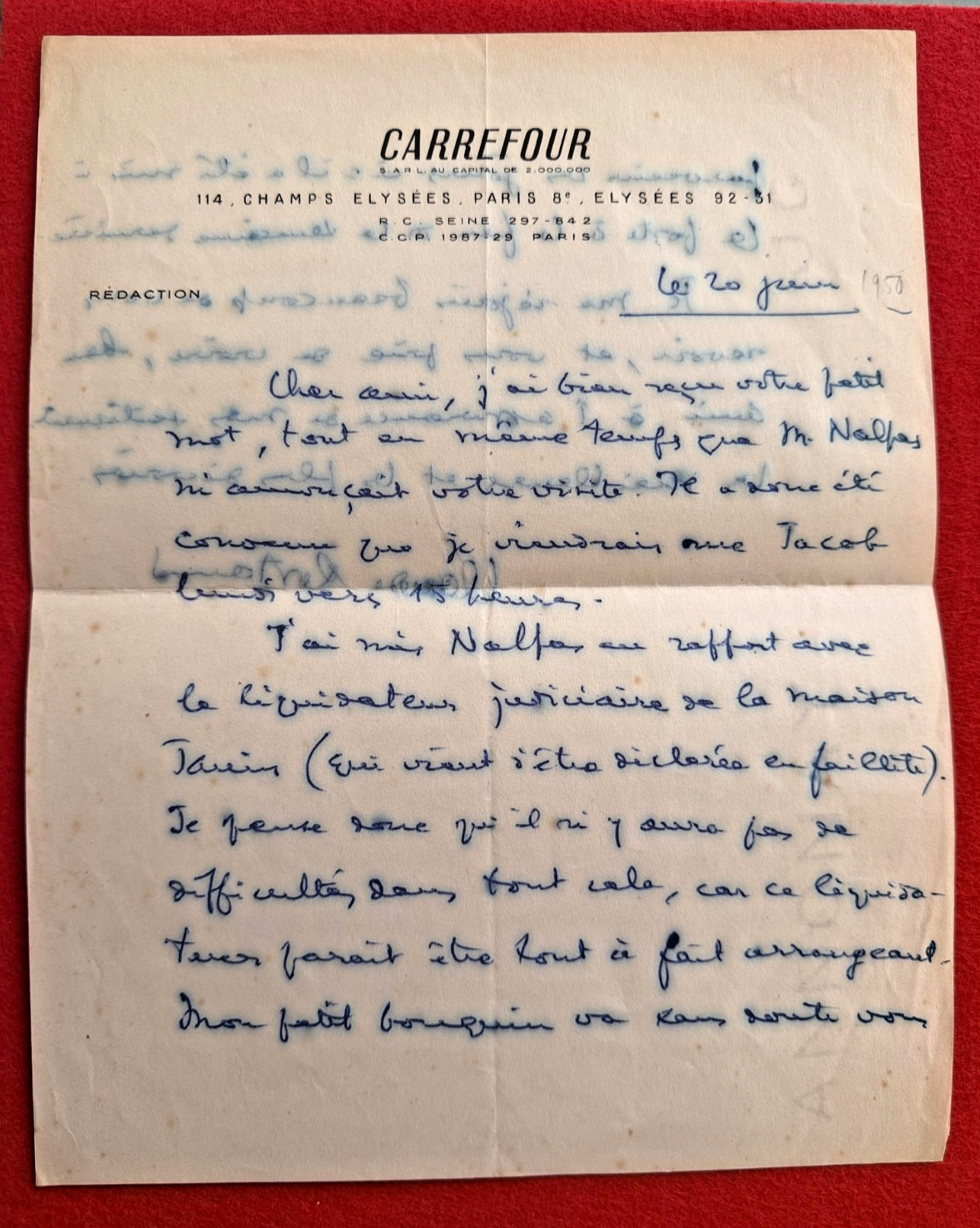 DI51-L.A.S-CLAUDE ROSTAND-MUSICOLOGIST-CRITIC-CROSSROADS-1950