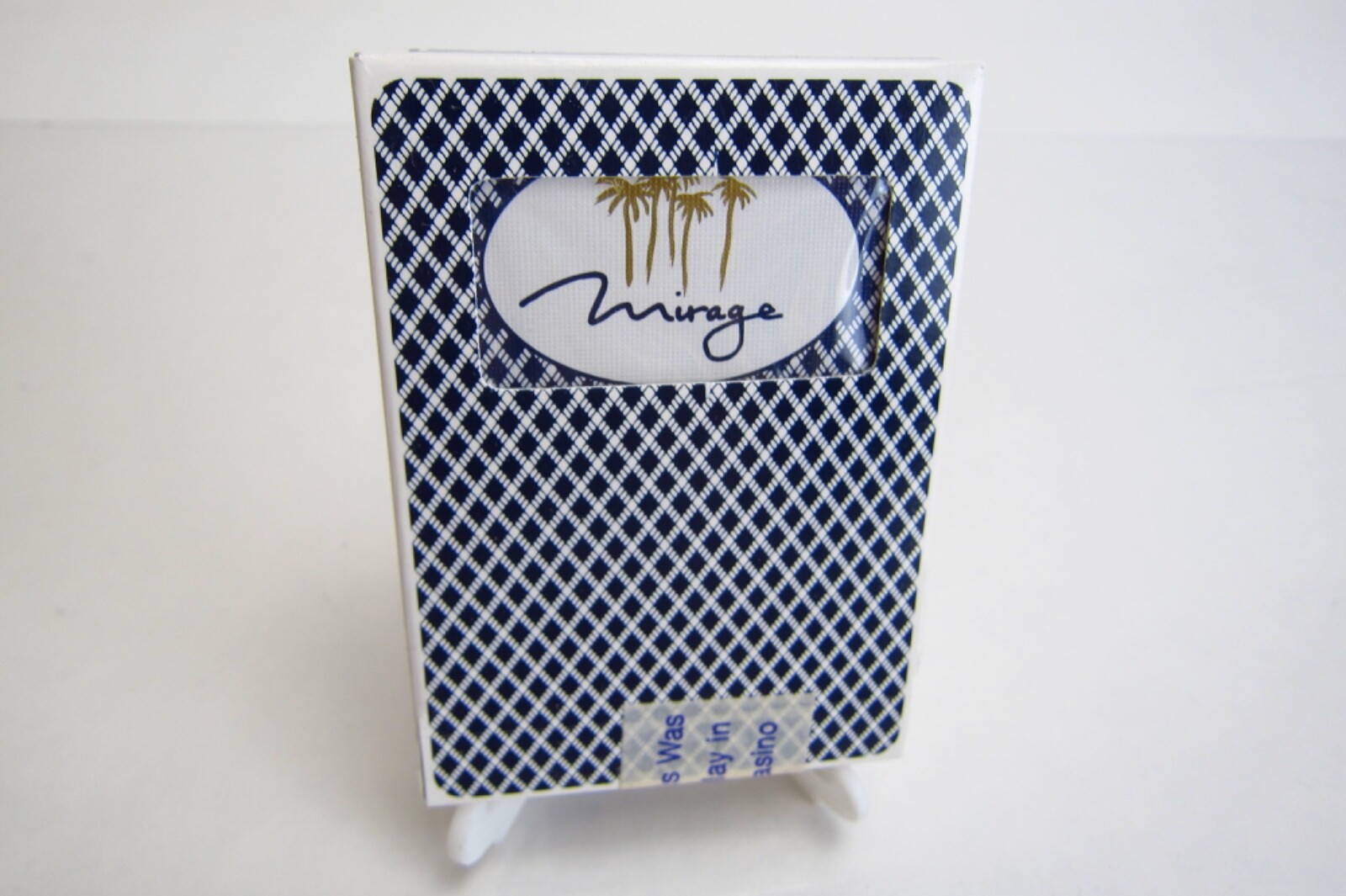 Playing Cards Mirage Casino Blue Bee Las Vegas 1 deck Casino Used and Sealed