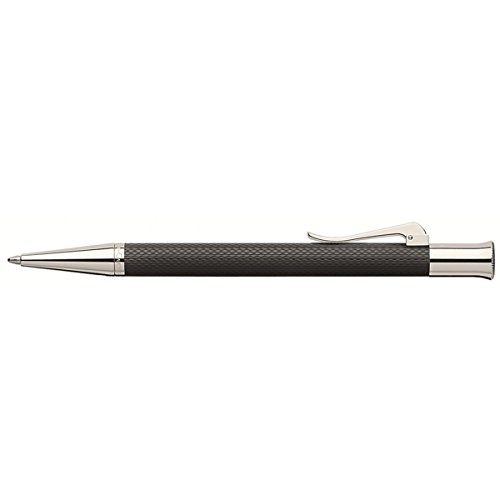 Fabercastell Von Graf Guilloche Black Ballpoint Pen