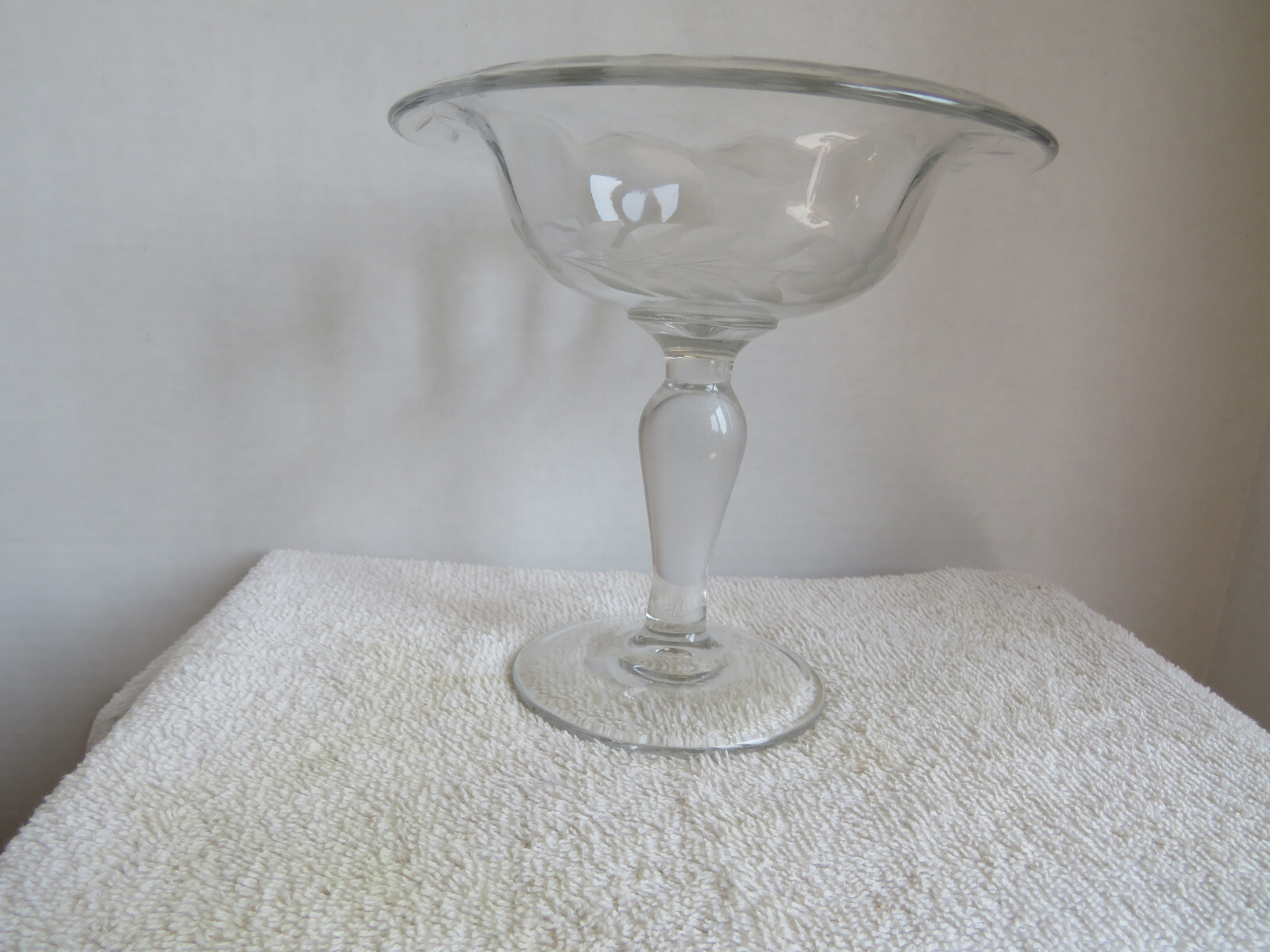 Vintage Crystal Comport/Compote 6