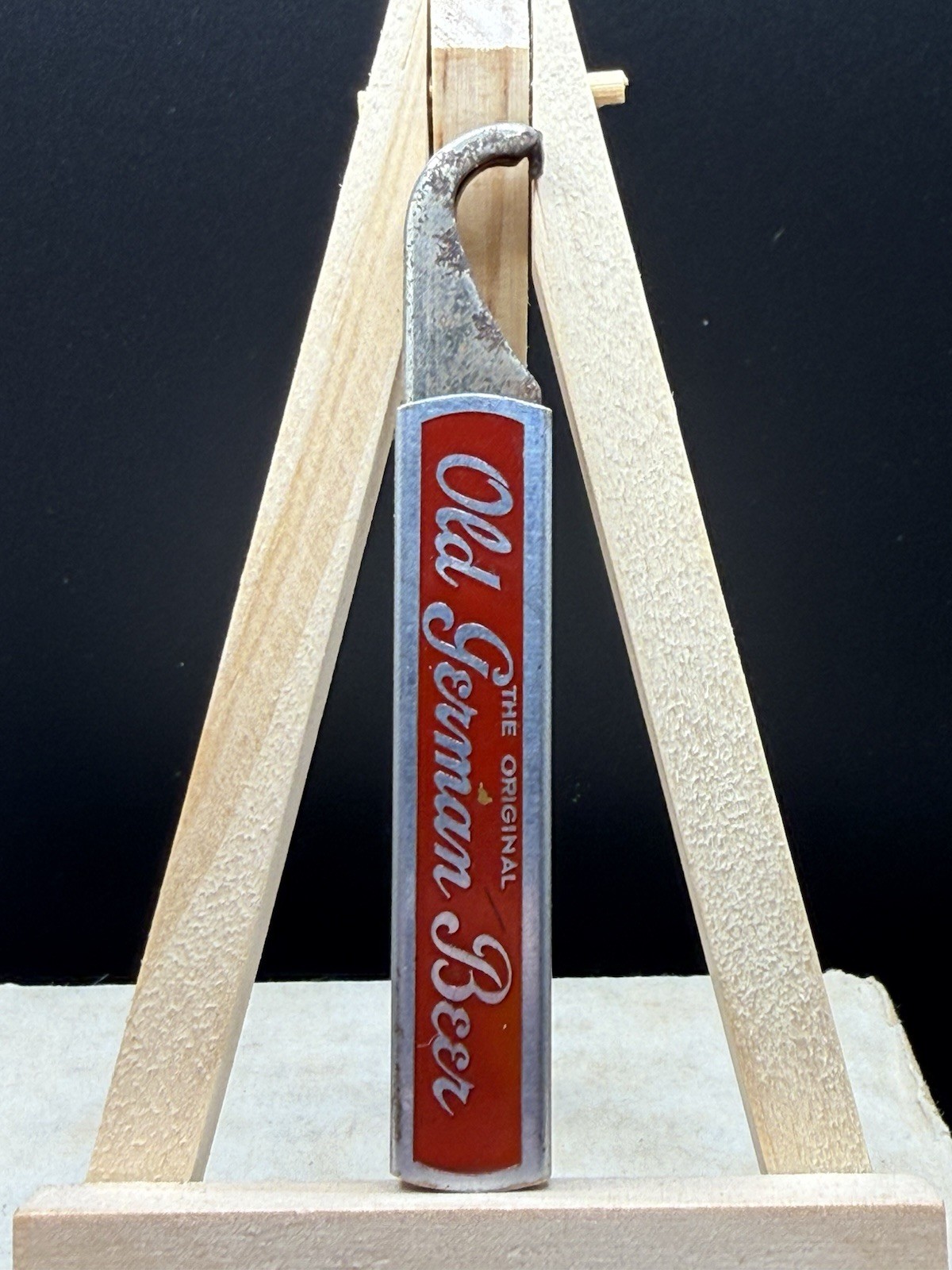 Vintage Antique Old German Beer Retractable Pocket Bottle Opener Cumberland MD Vintage Antique Old German Beer Retractable Pocket Bottle Opener Cumberland MD