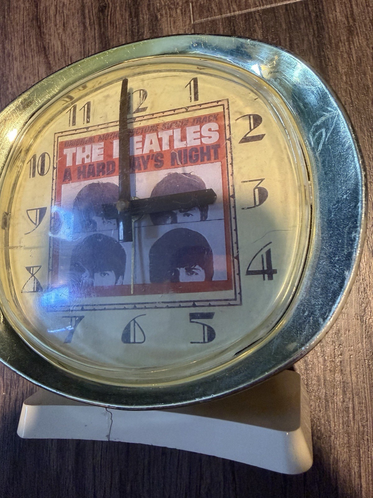 Vintage The Beatles Hard Days Night Promotional Alarm Clock Extremely Rare Vintage The Beatles Hard Days Night Promotional Alarm Clock Extremely Rare