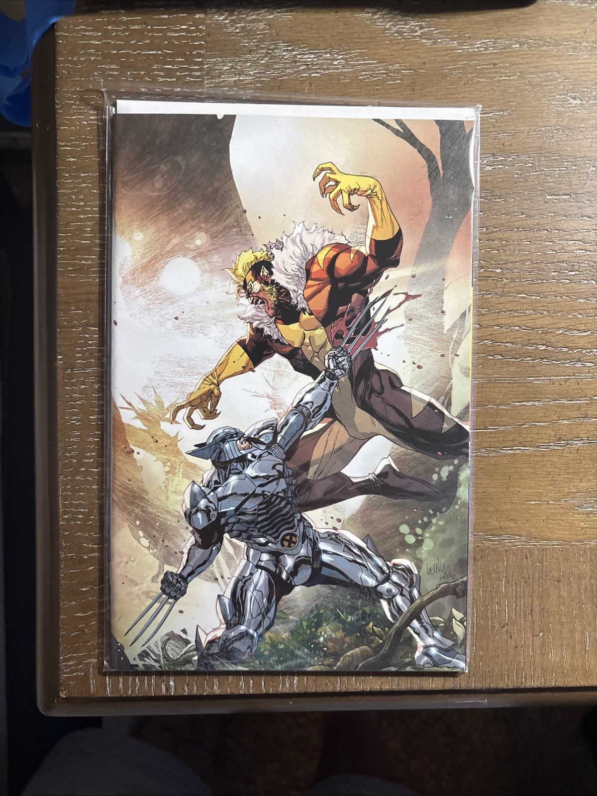 Wolverine #50 - 1:100 Virgin Variant - Leinil Francis Yu - Marvel - 2024 - NM Wolverine #50 - 1:100 Virgin Variant - Leinil Francis Yu - Marvel - 2024 - NM