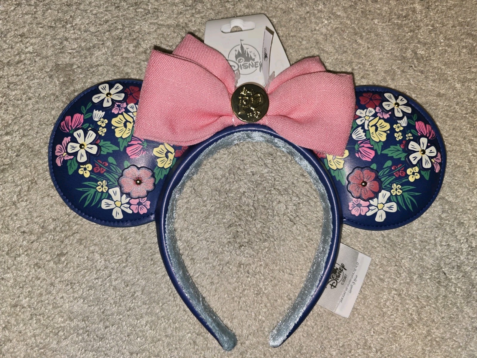 NEW Disney Parks Port Orleans Riverside Flowers Minnie Mouse Ears Headband NWT