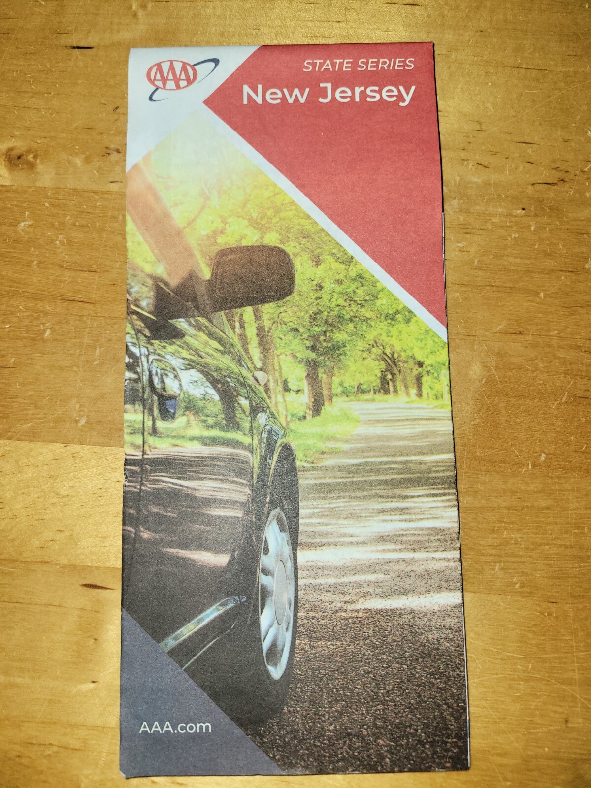 NEW JERSEY NJ State Map AAA Road Tour Map NEW 2024