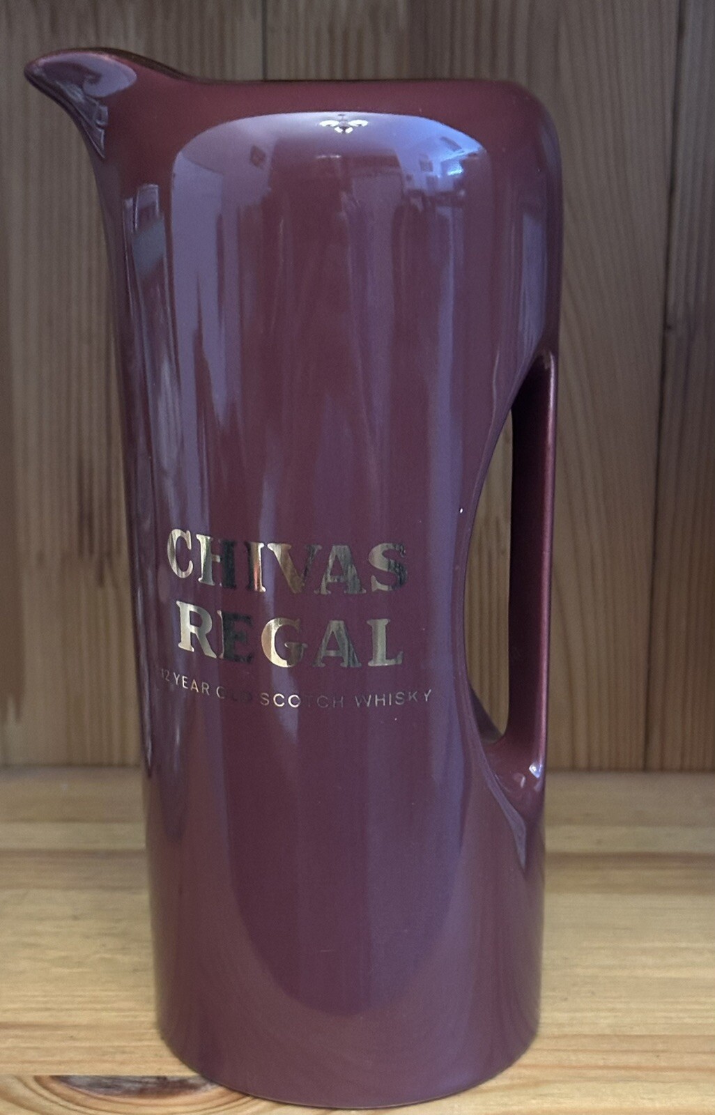 Chivas Regal Barware 12 Year Old Scotch Whiskey Pitcher Bar Jug Wade England EUC