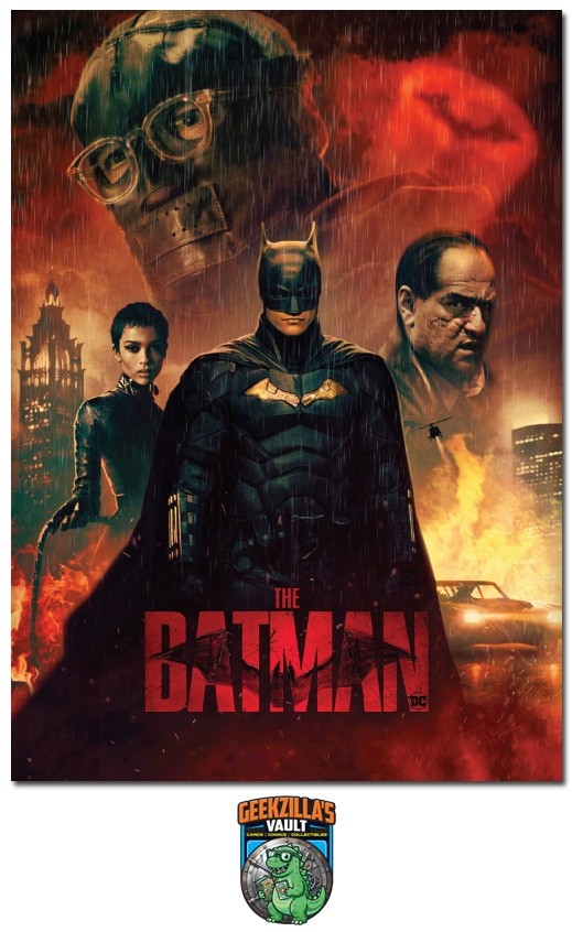 THE BATMAN - Promo Card #2 - Robert Pattinson