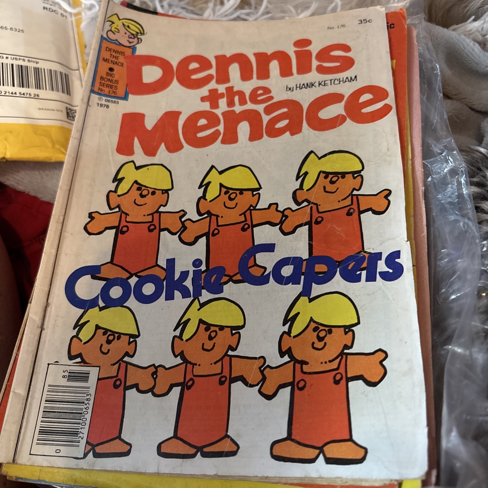 Dennis the Menace Big Bonus Series #176 Fawcett Comic Book 1978 Cookie Capers