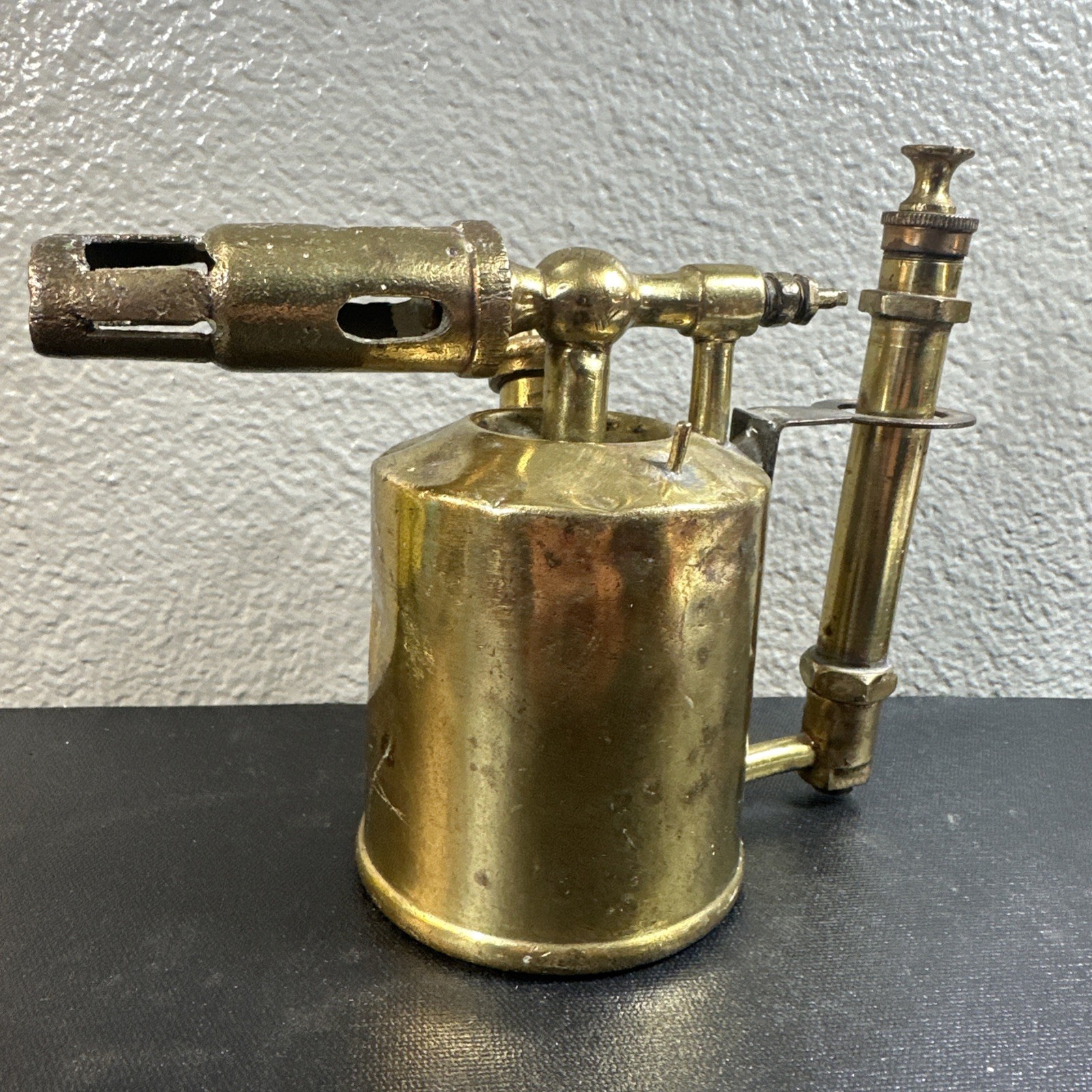 Antique Brass Blow Torch, Circa 1880's, Rare , COLLECTORS