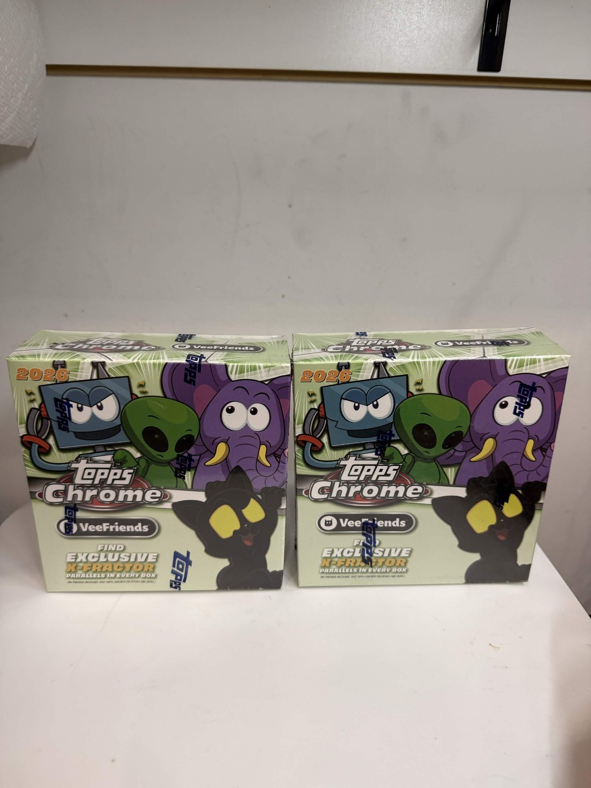 (2x) Set of Topps Chrome VeeFriends - Mega Boxes 2026 NEW