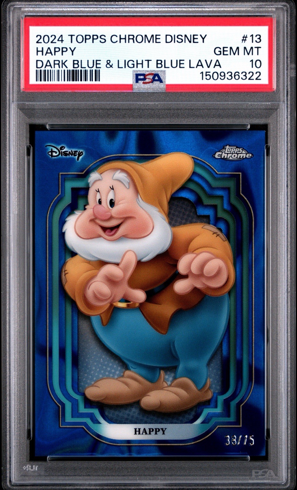 2024 Topps Chrome Disney /75 Happy / Snow White