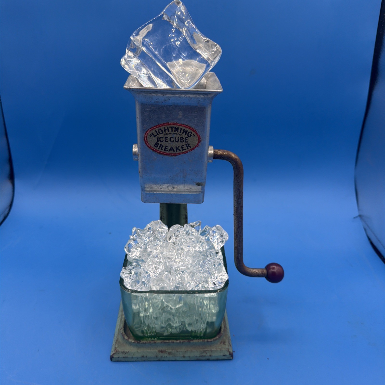 Super Rare Lightning No.104 IceCubeBreaker Store Display Demo Model W/lucite Ice