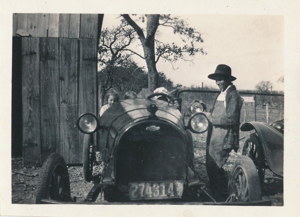 Vintage Car Photo 1923 Los Angeles California 2.5x3.5  S17-8