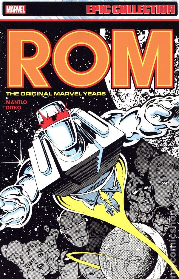 ROM The Original Marvel Years TPB Epic Collection #5-1ST VF 2026 Stock Image