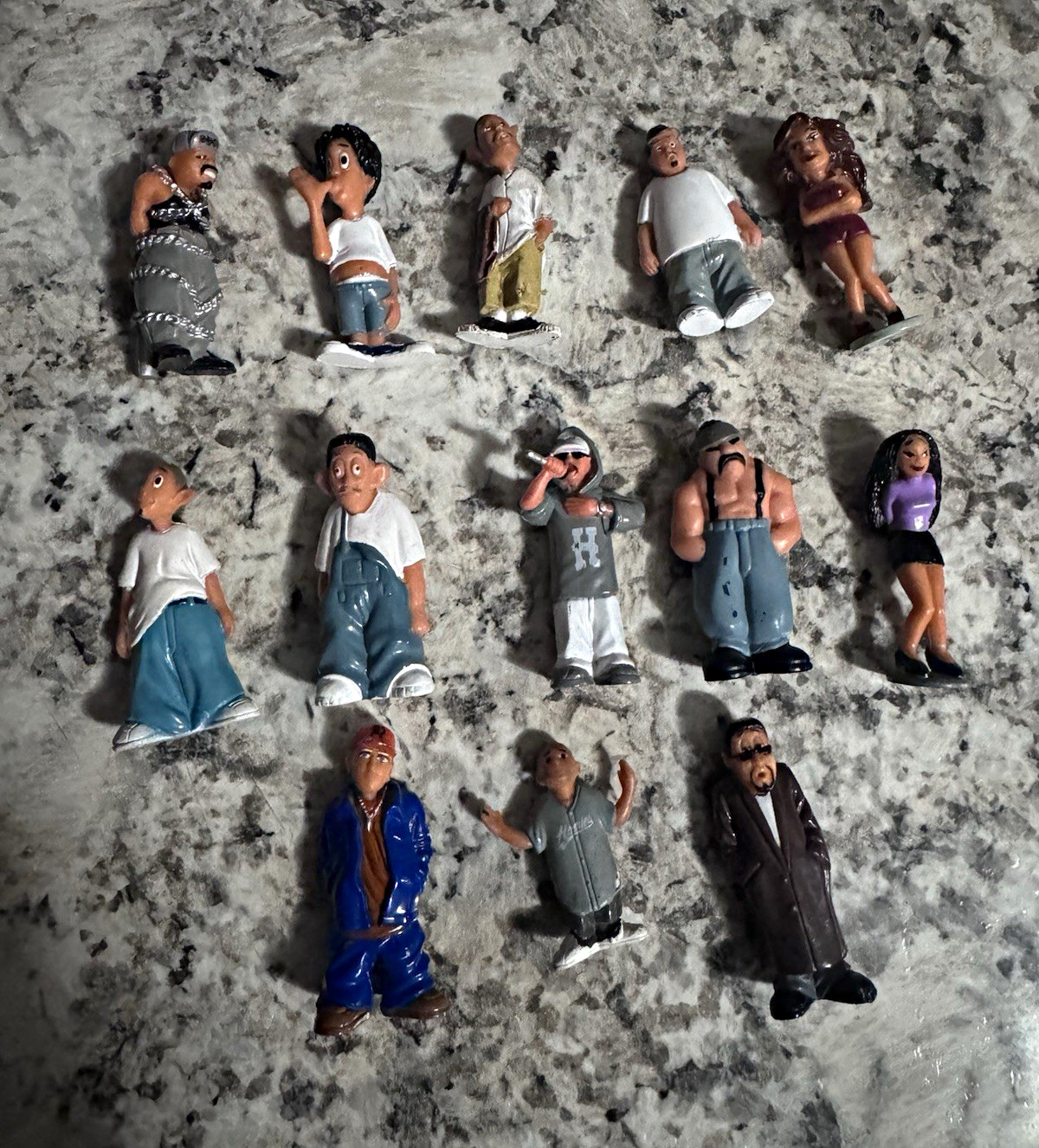 12pc homies figures mixed lot